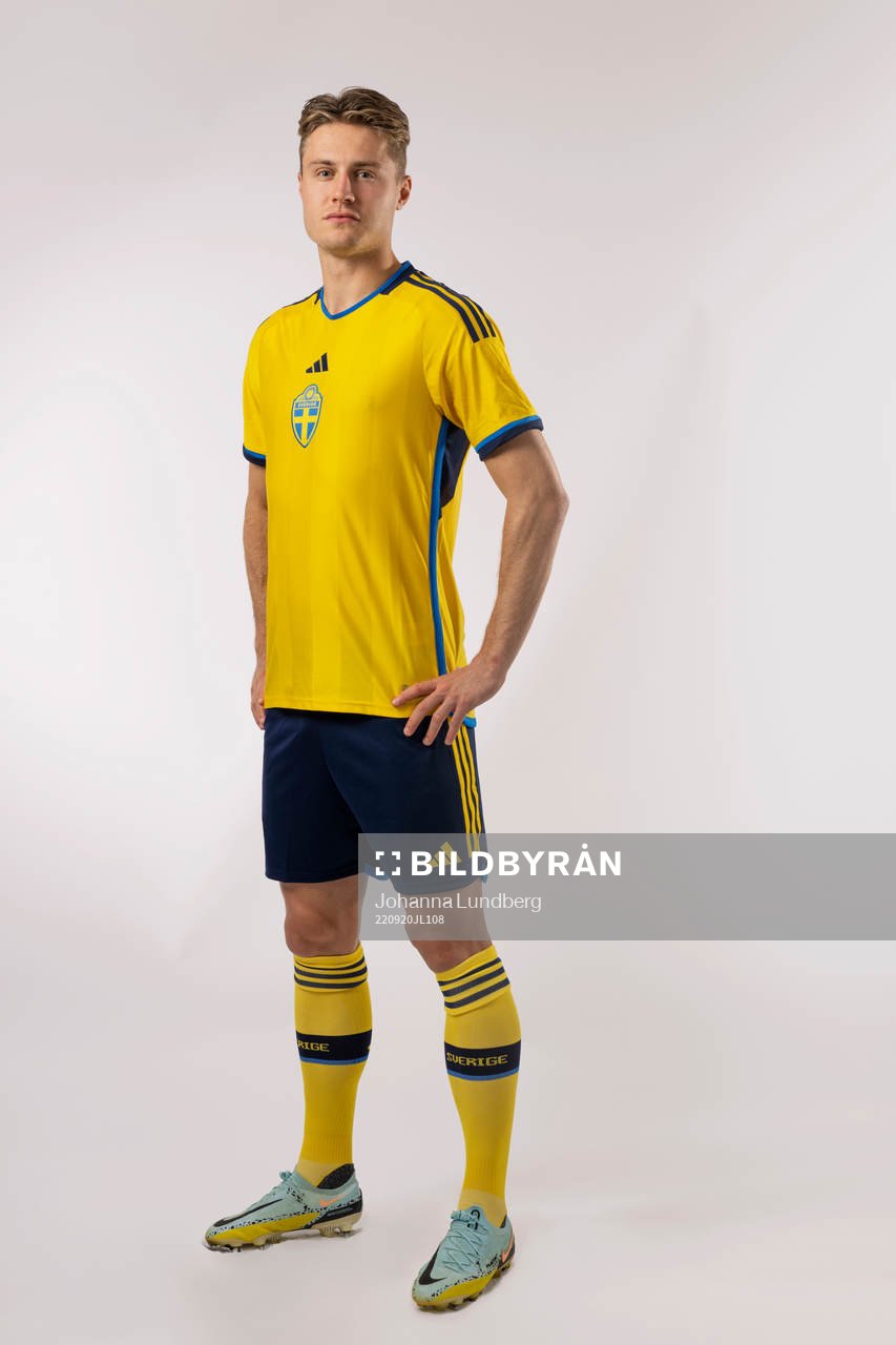 Mattias Svanberg of the Swedish national football team