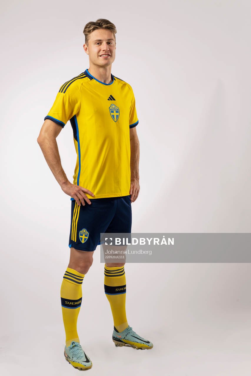 Mattias Svanberg of the Swedish national football team