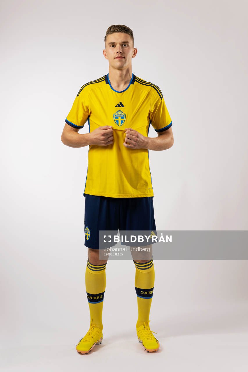 Viktor Gyökeres of the Swedish national football team