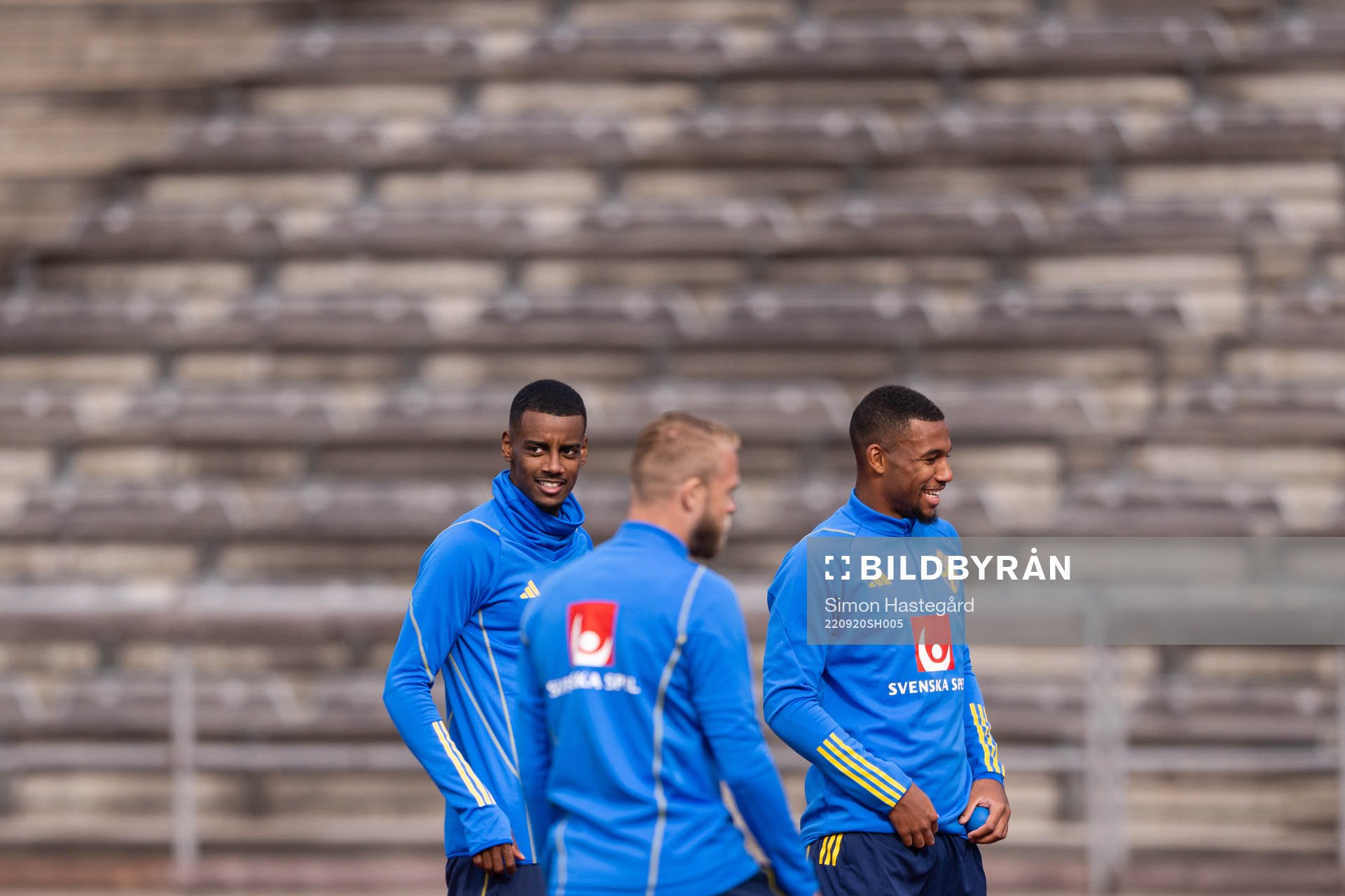 Alexander Isak and Isak Hien
