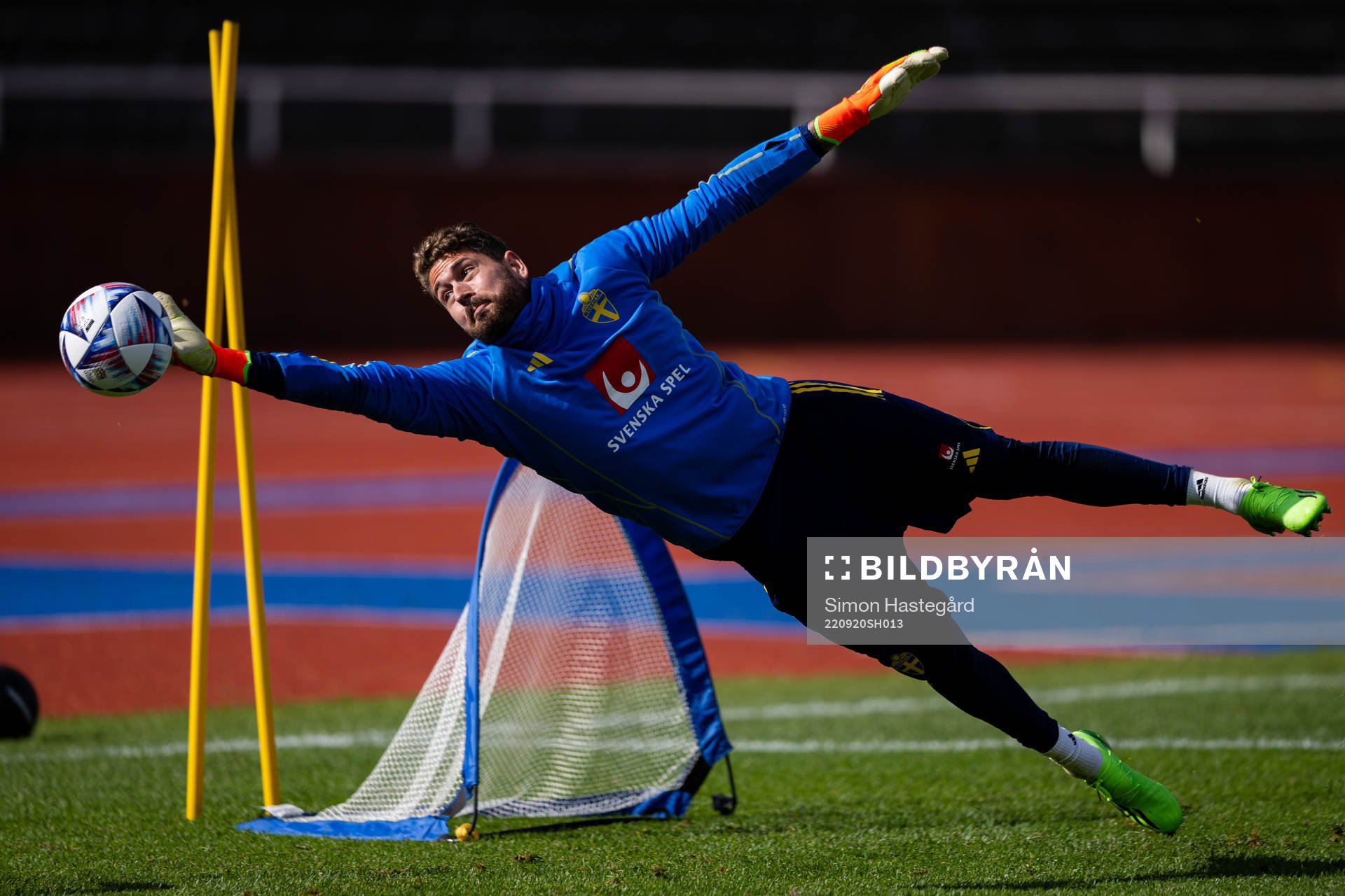 Goalkeeper Kristoffer Nordfeldt