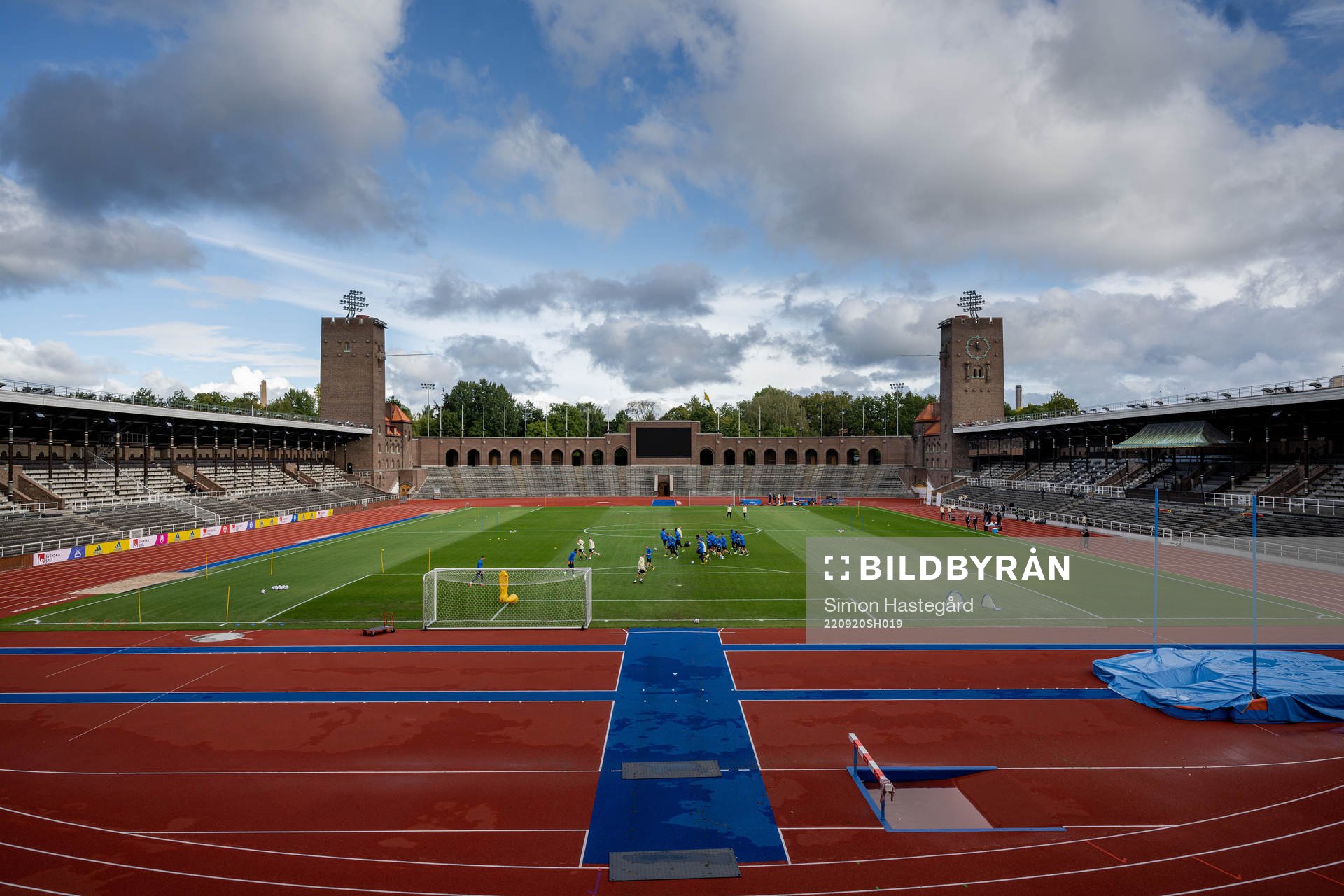 General view of Stockholm Stadion