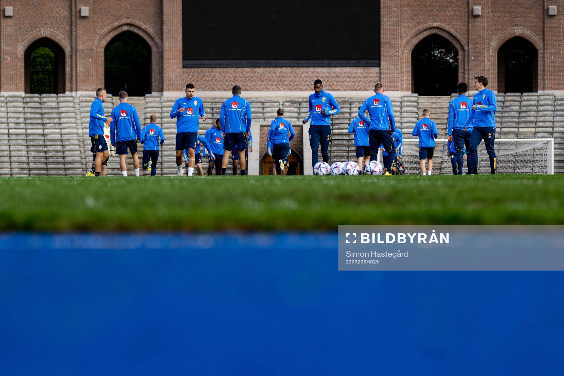 Players gathered