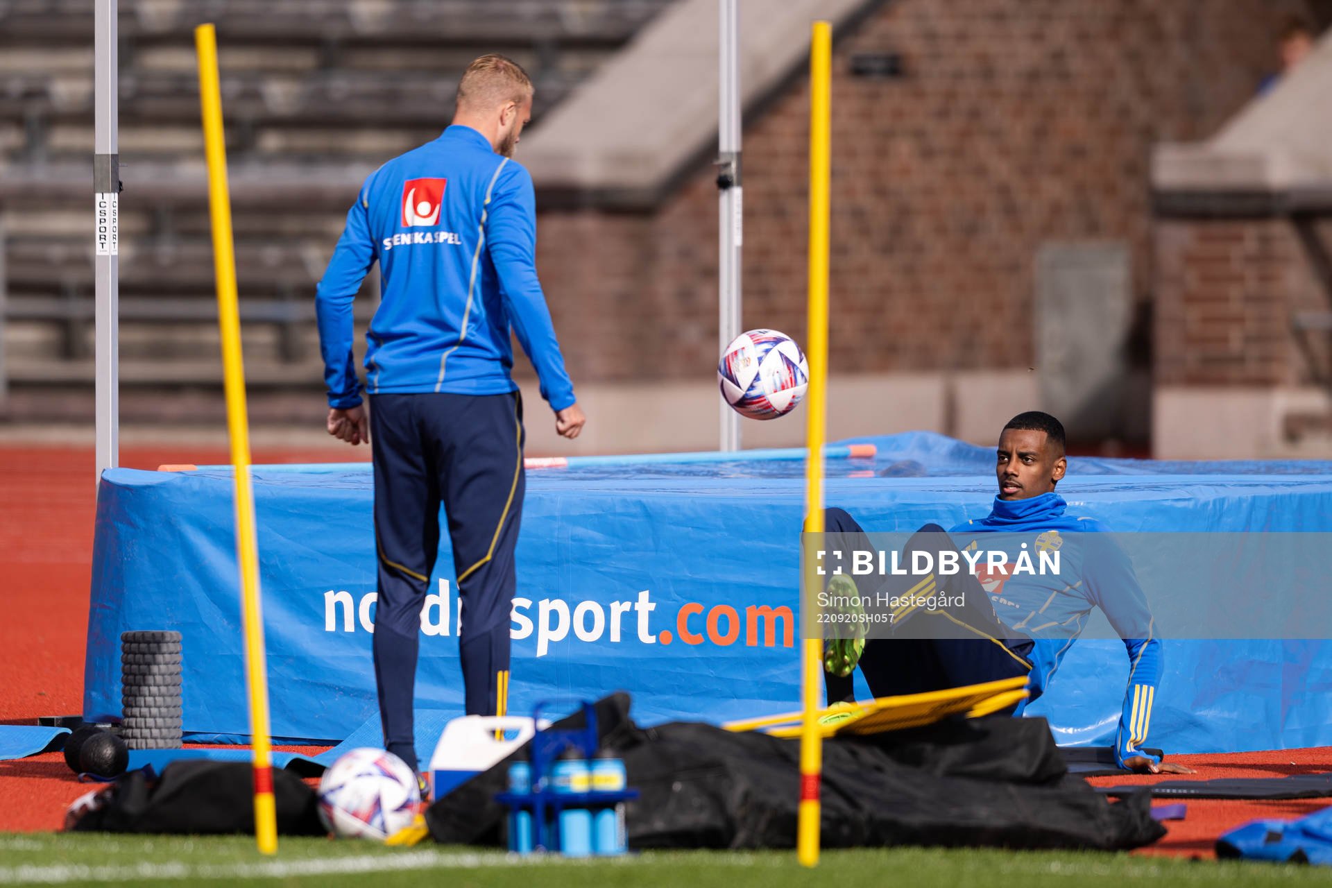 Daniel Sundgren and Alexander Isak