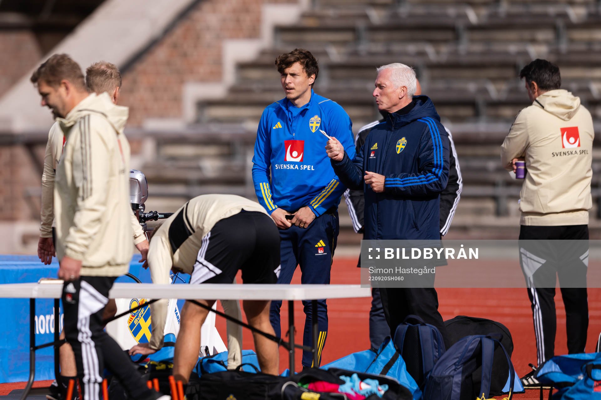 Victor Nilsson Lindelöf and Håkan Sjöstrand, general
