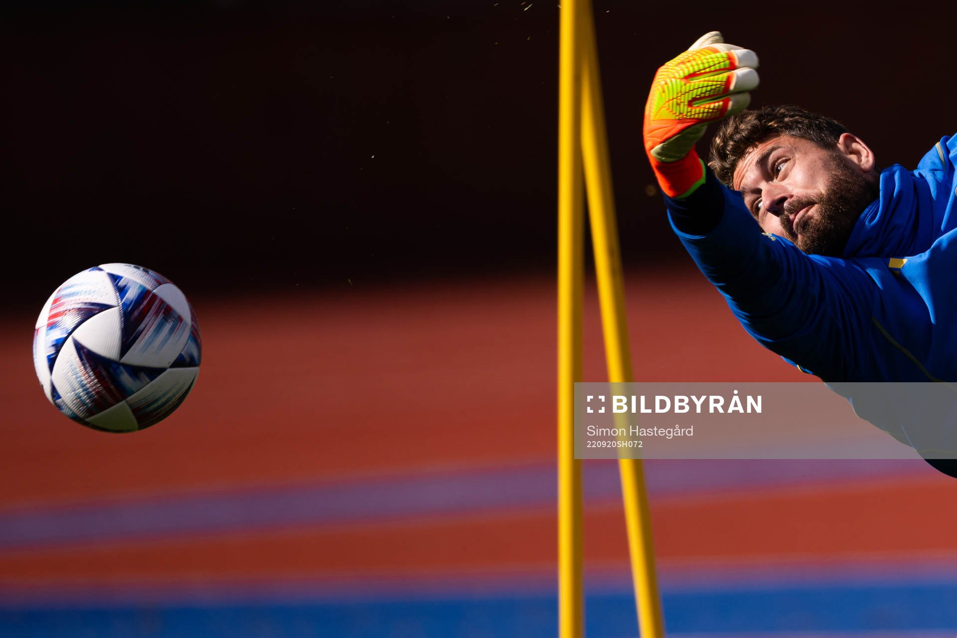 Goalkeeper Kristoffer Nordfeldt