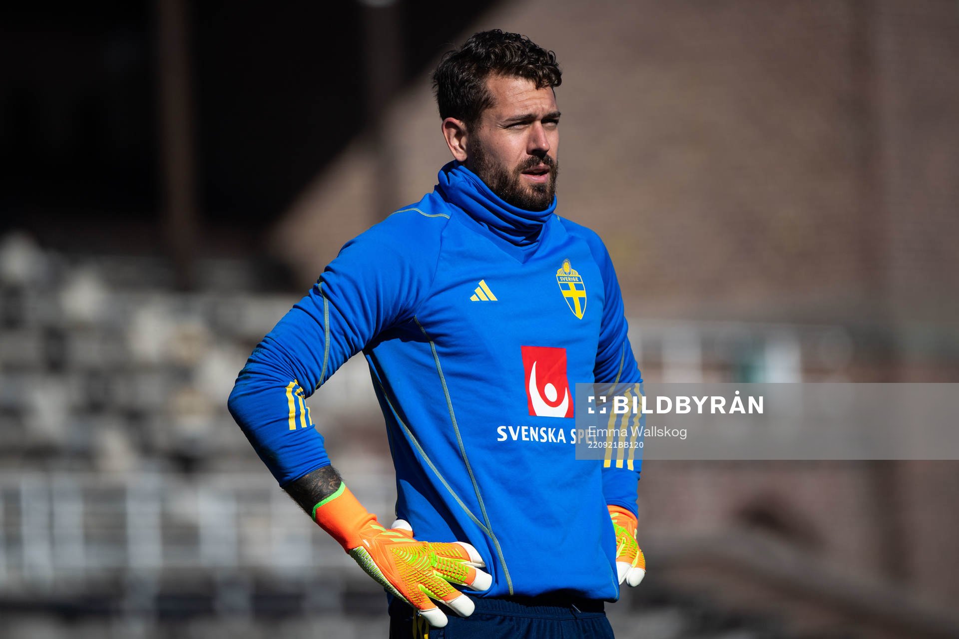 Goalkeeper Kristoffer Nordfeldt