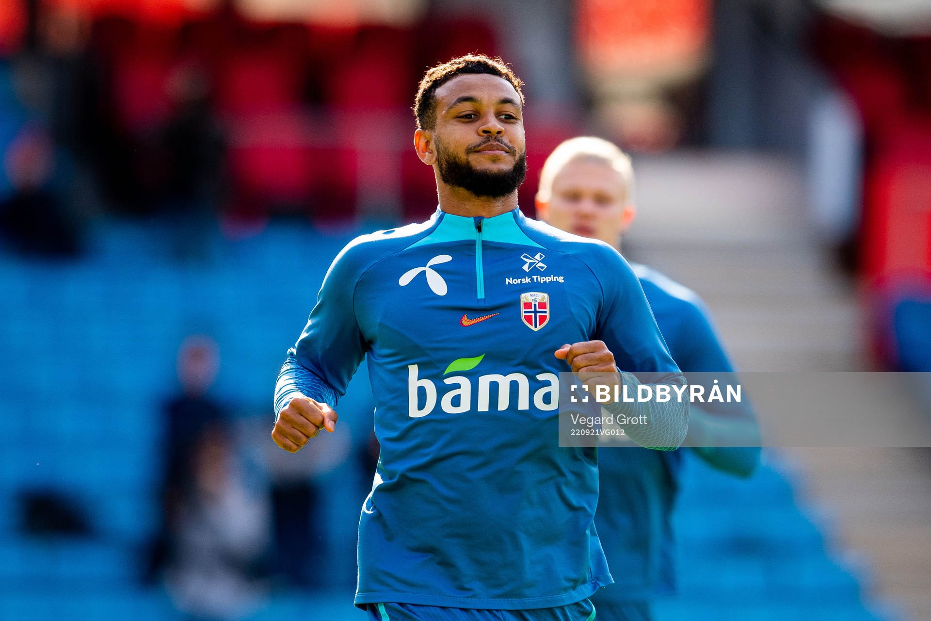 Joshua King of the Norwegian national football team