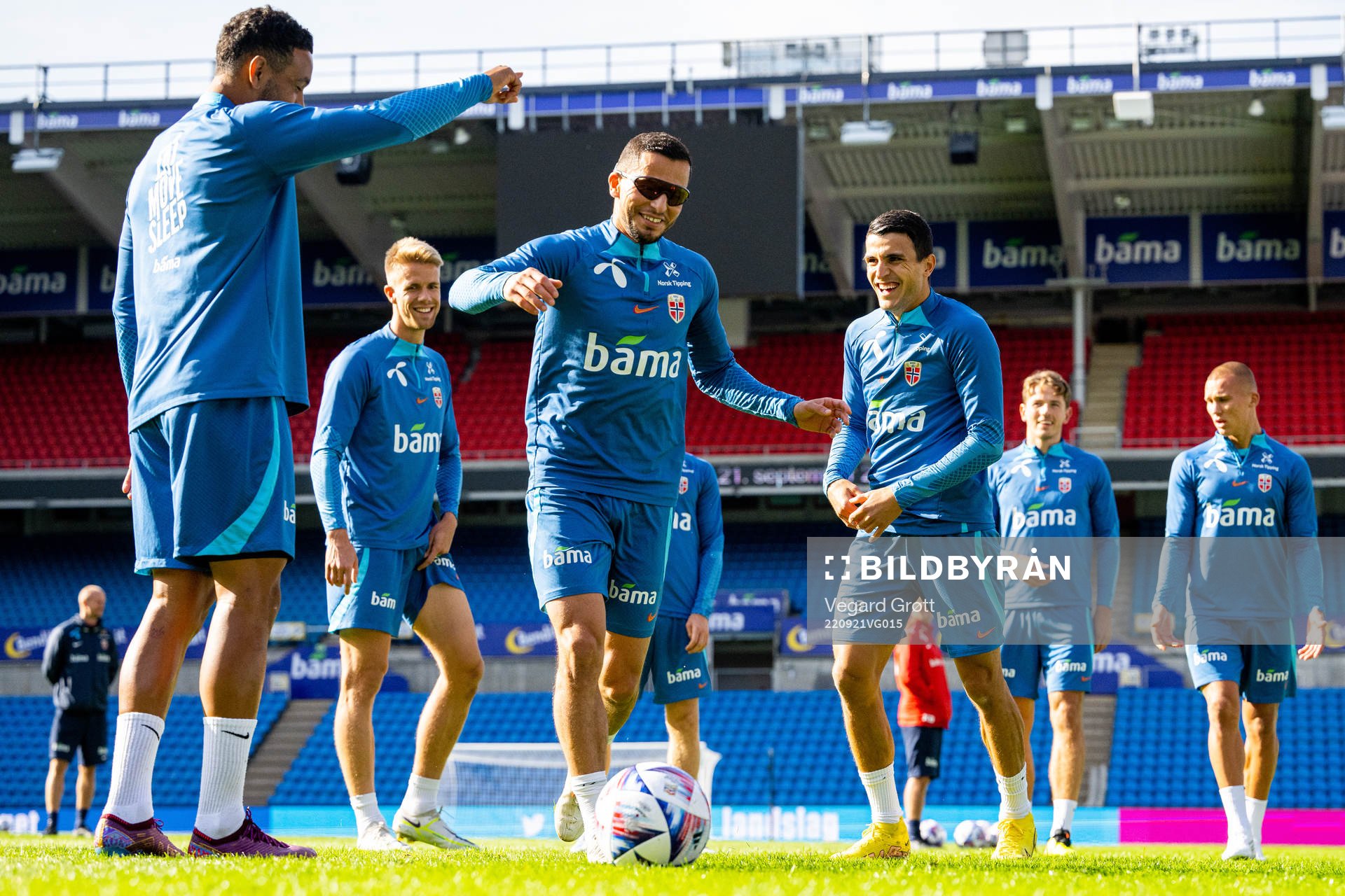 Joshua King, Omar Elabdellaoui and Mohamed Elyounoussi of