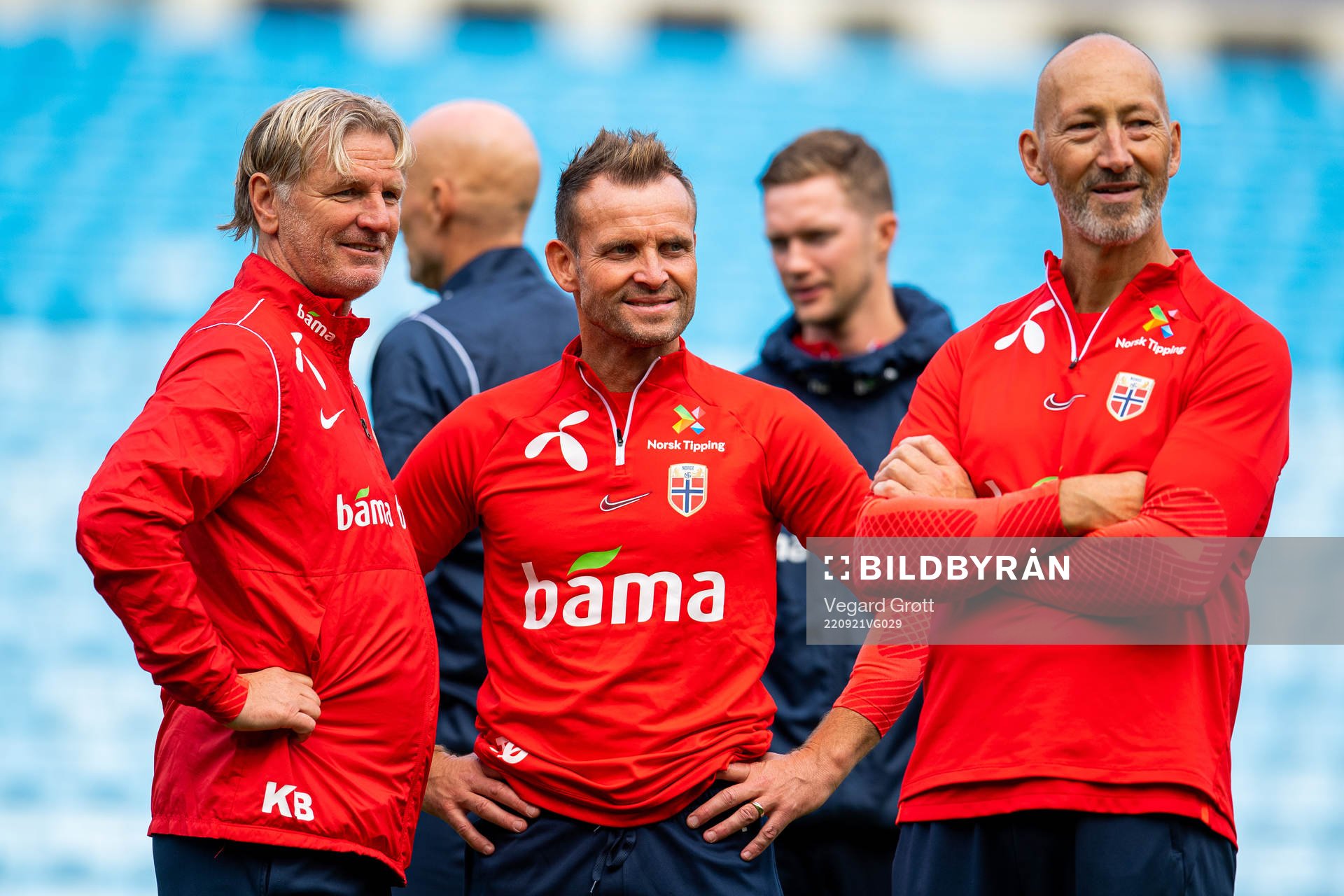 Kent Bergersen, assistant coach, Thomas Ødegaard, manual