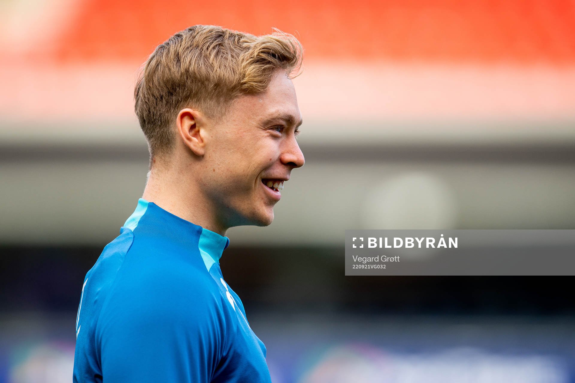 Ola Brynhildsen of the Norwegian national football team