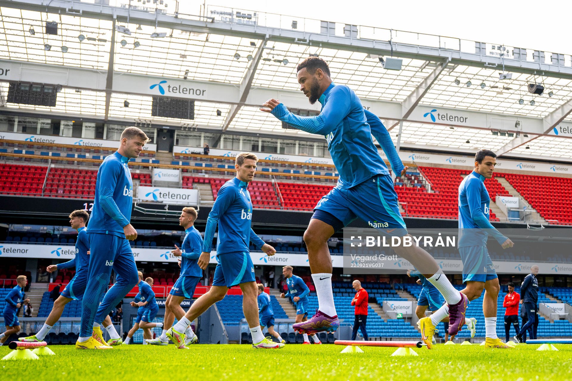 Joshua King of the Norwegian national football team