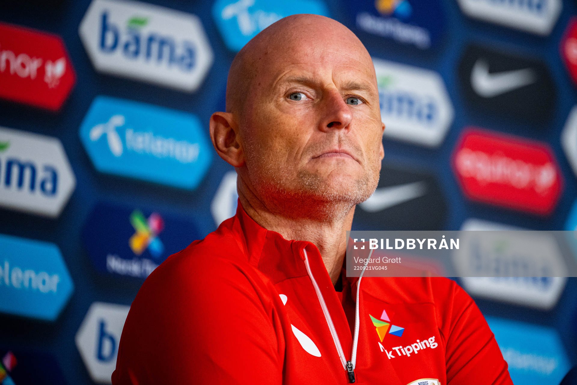 Ståle Solbakken, head coach of the Norwegian national