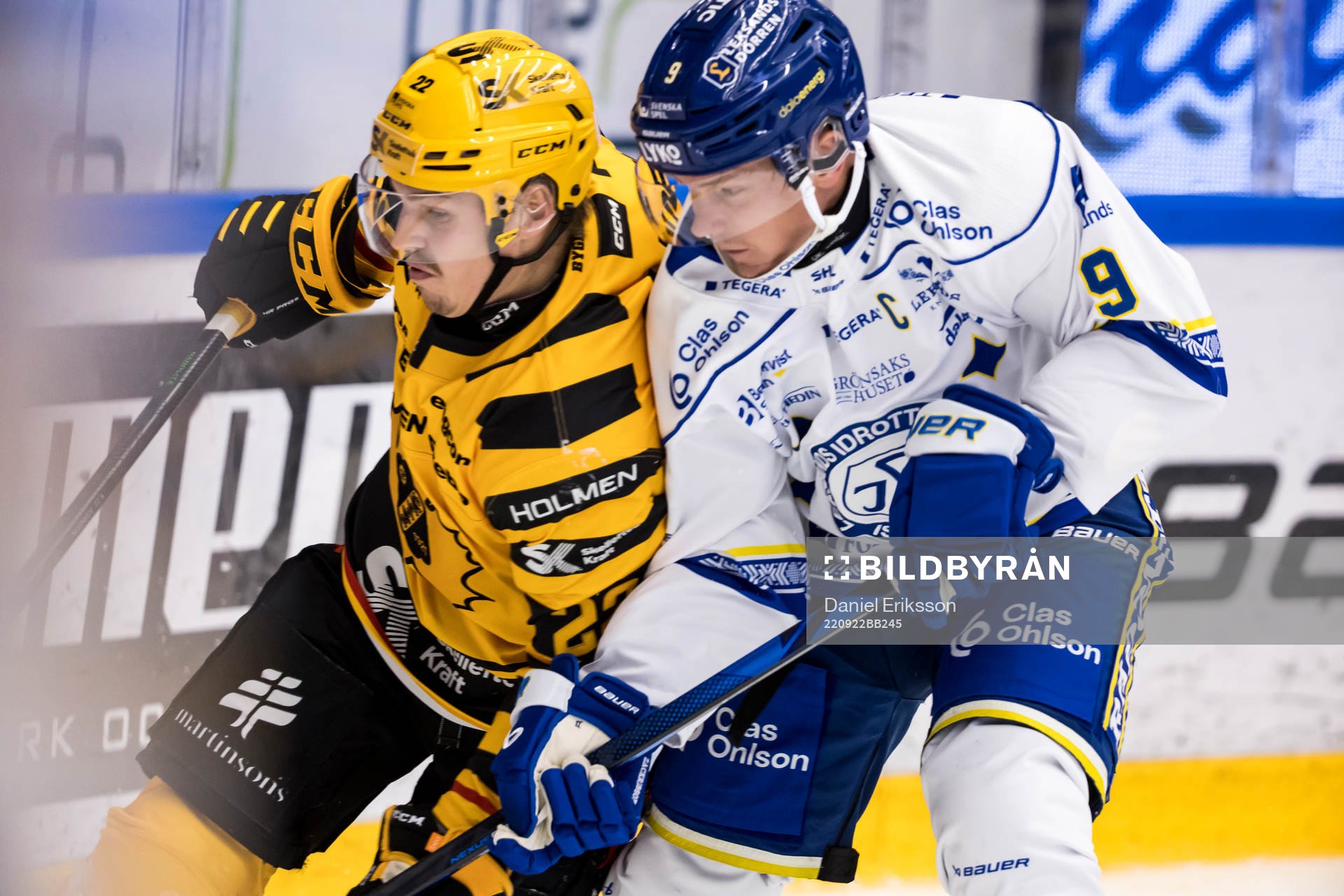 Skellefteås Jonathan Johnsson och Leksands Patrik