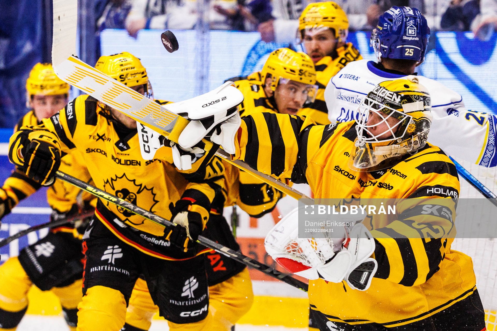 Skellefteås målvakt Linus Söderström