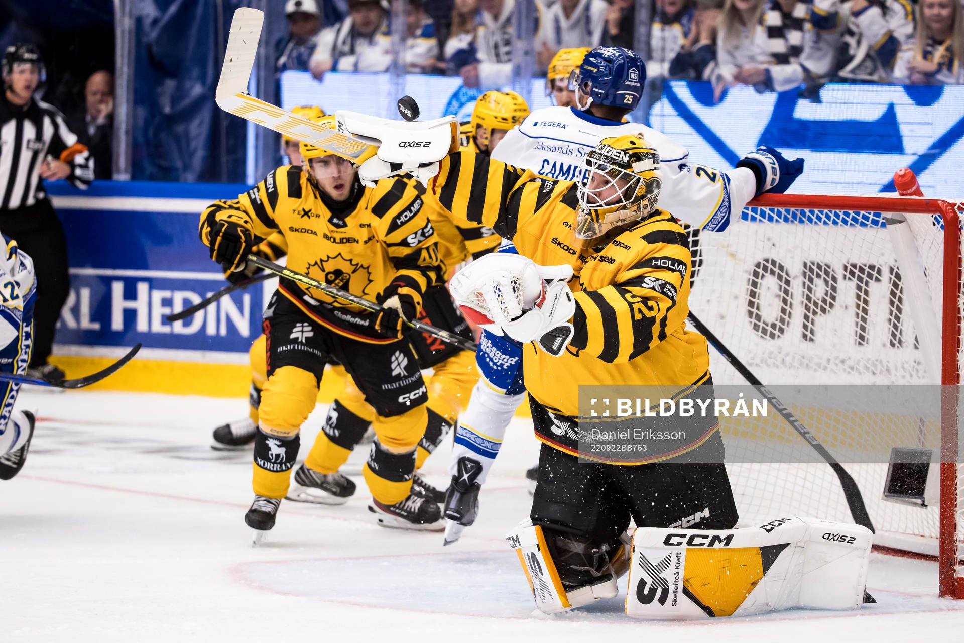 Skellefteås målvakt Linus Söderström