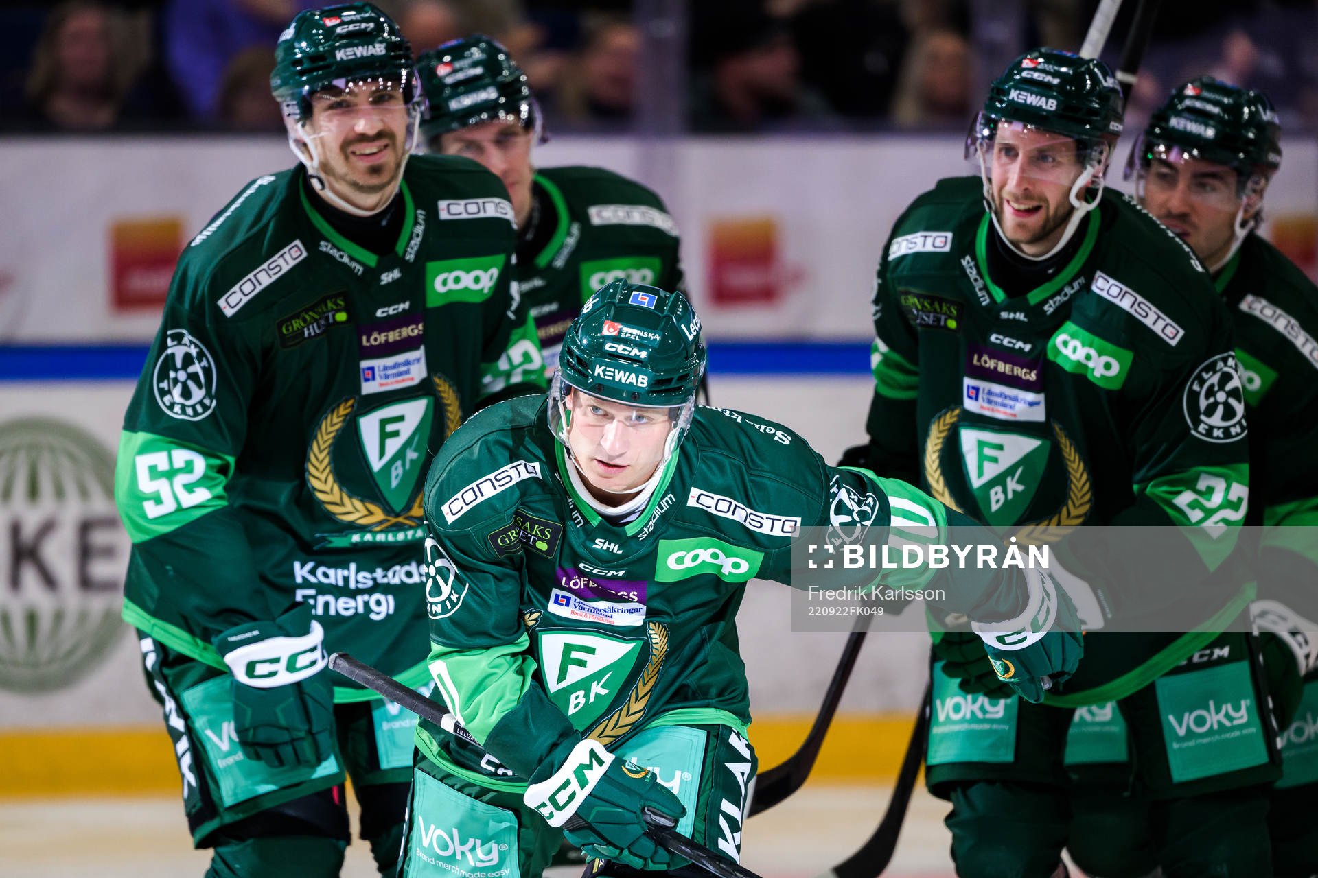 Färjestads Marcus Nilsson jublar