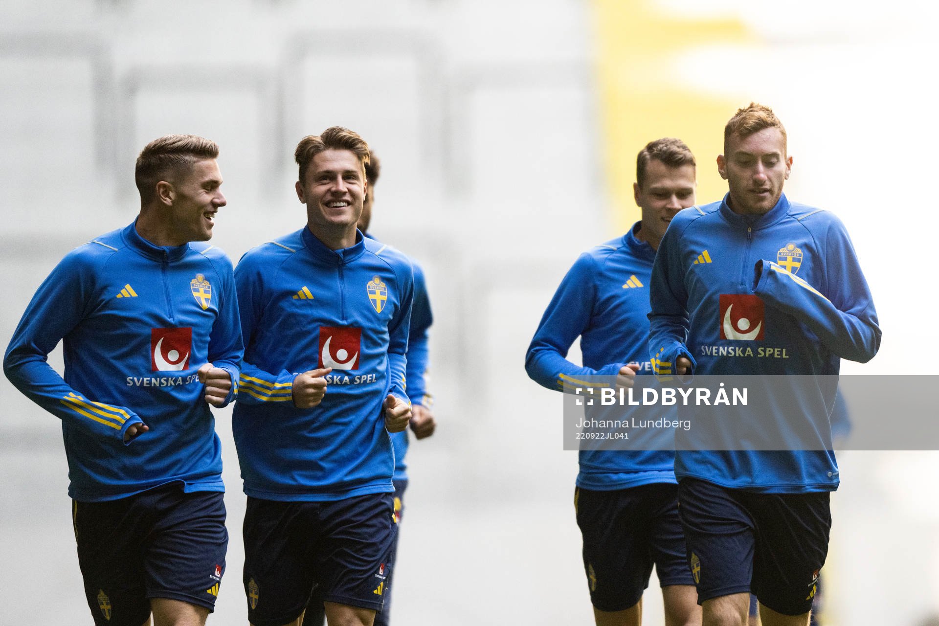 Viktor Gyökeres, Mattias Svanberg, Viktor Claesson and