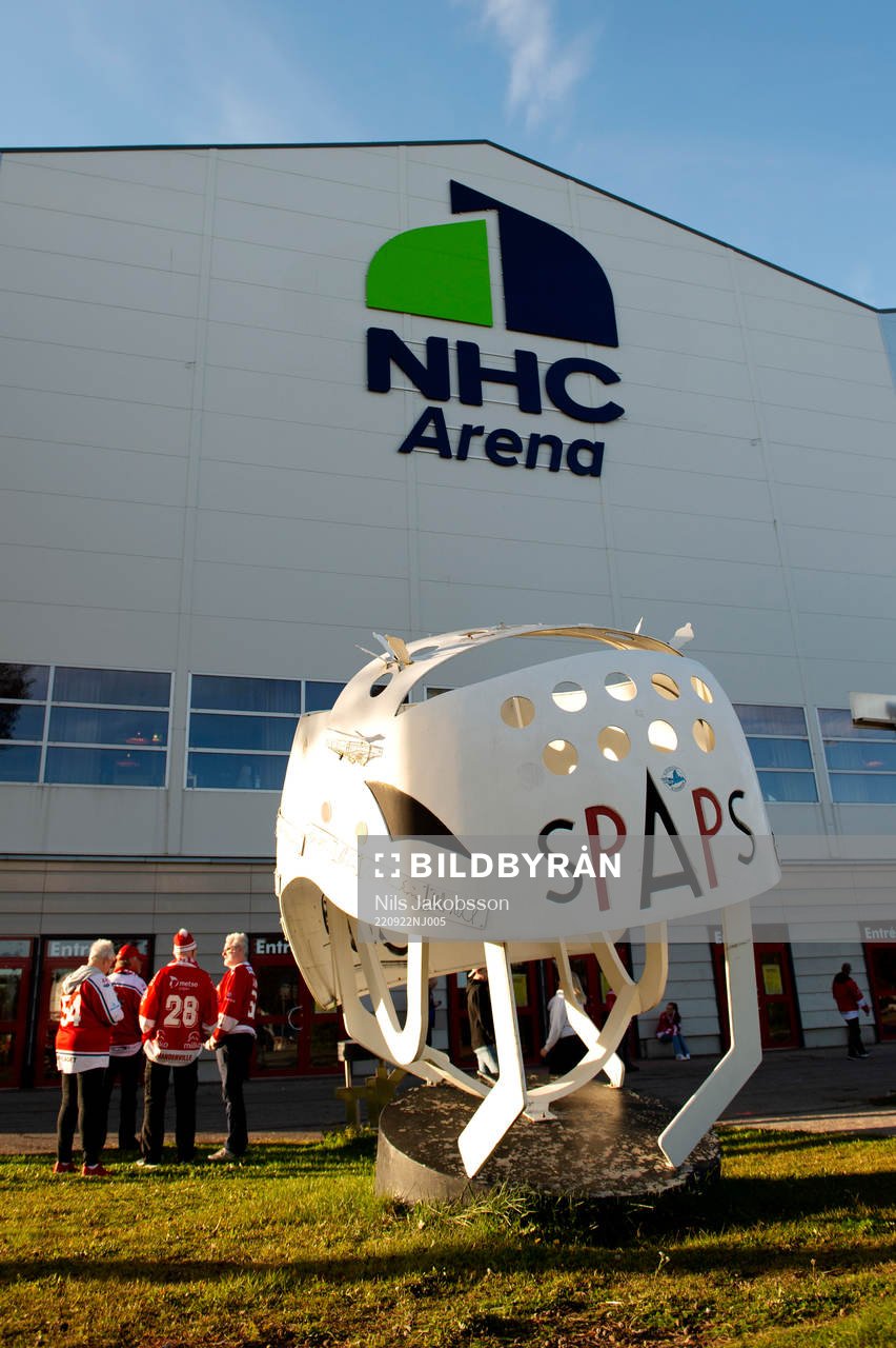 NHC-arena innan ishockeymatchen i SHL mellan Timrå och