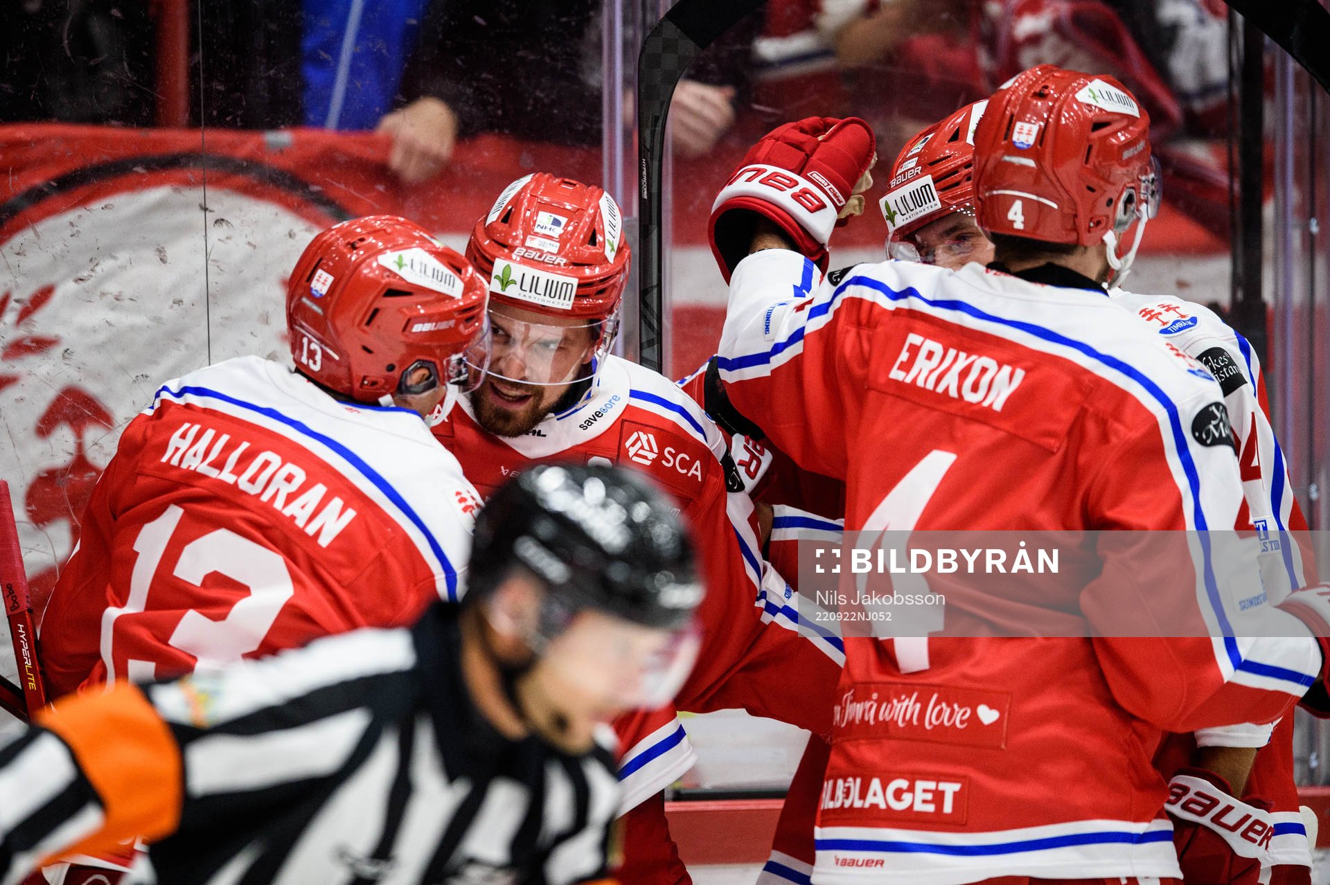 Timrås Nicholas Halloran, Anton Lander och Tim Erixon