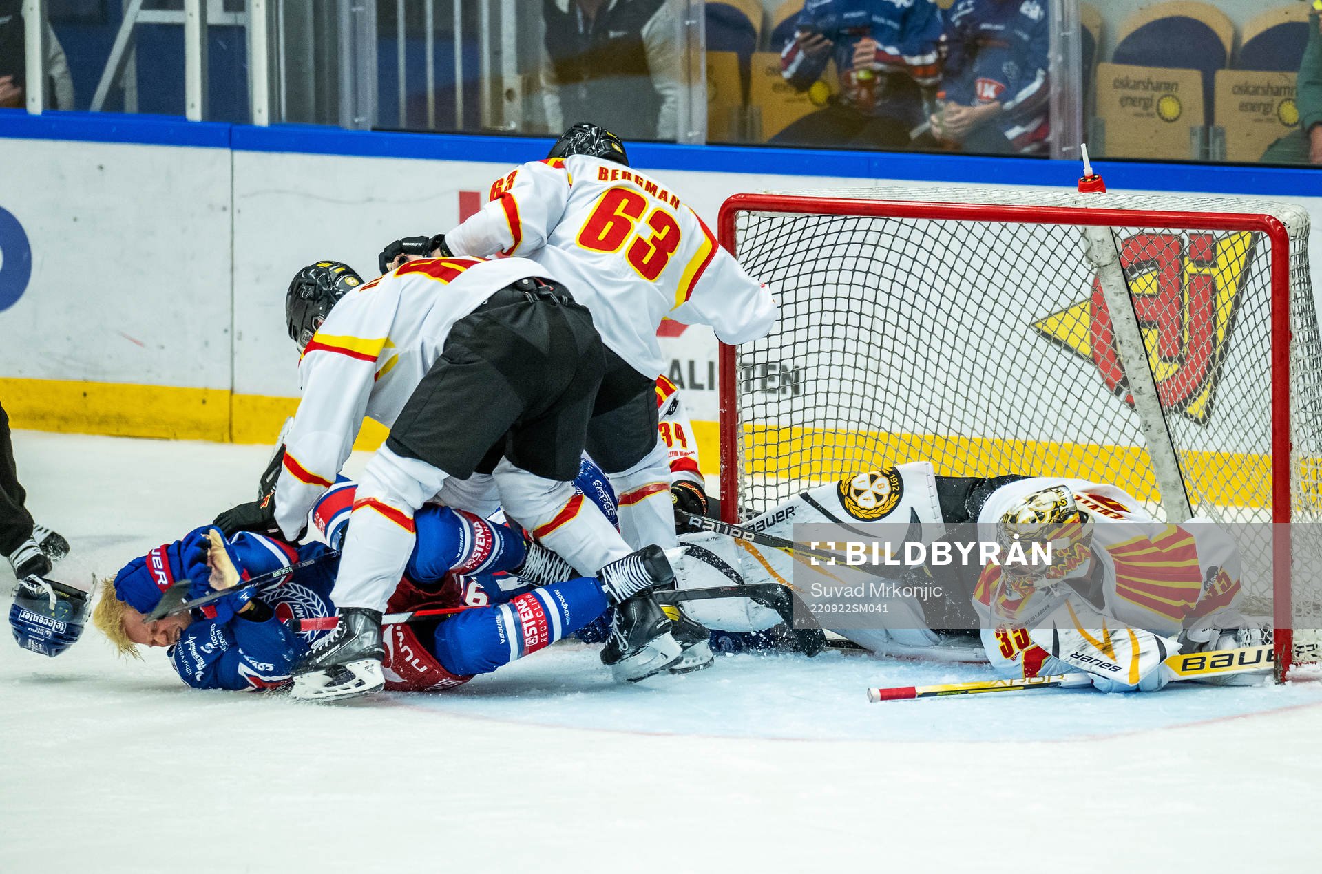 Oskarshamns Johan Johnsson, Brynäs Tom Hedberg, Julius