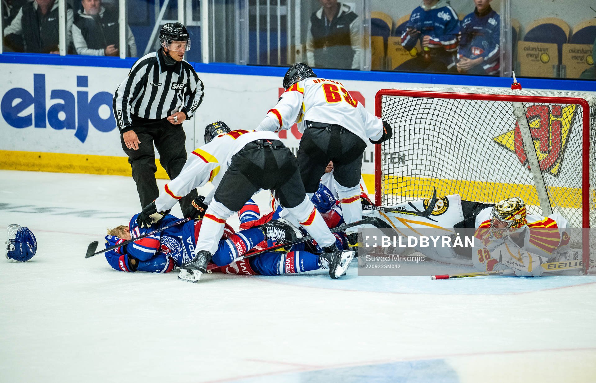 Oskarshamns Johan Johnsson, Brynäs Tom Hedberg, Julius