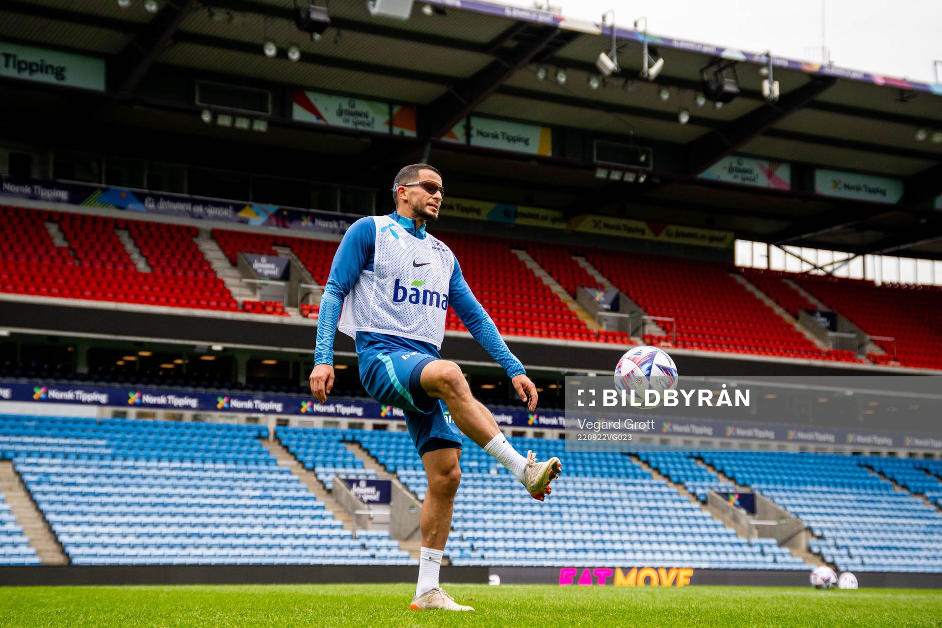 Omar Elabdellaoui of the Norwegian national football team