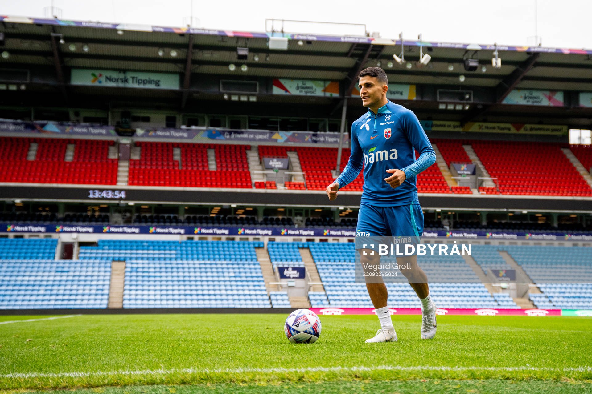 Mohamed Elyounoussi of the Norwegian national football team