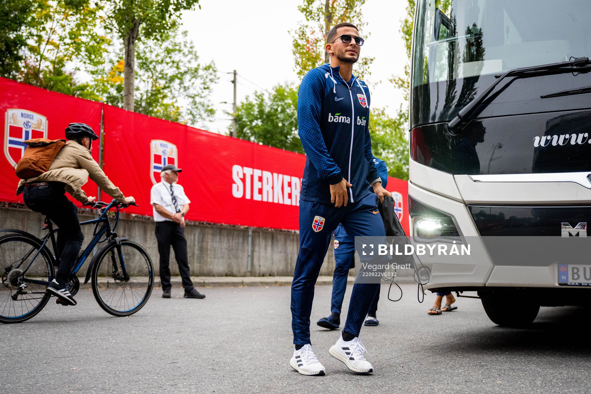Omar Elabdellaoui of the Norwegian national football team