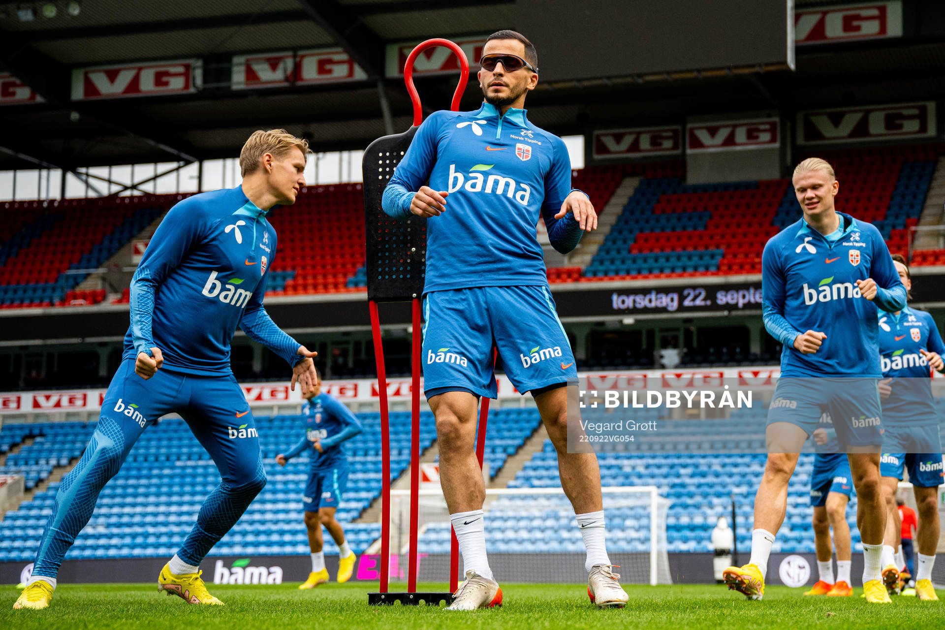 Omar Elabdellaoui of the Norwegian national football team