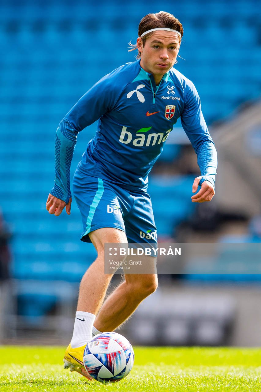 Patrick Berg of the Norwegian national football team
