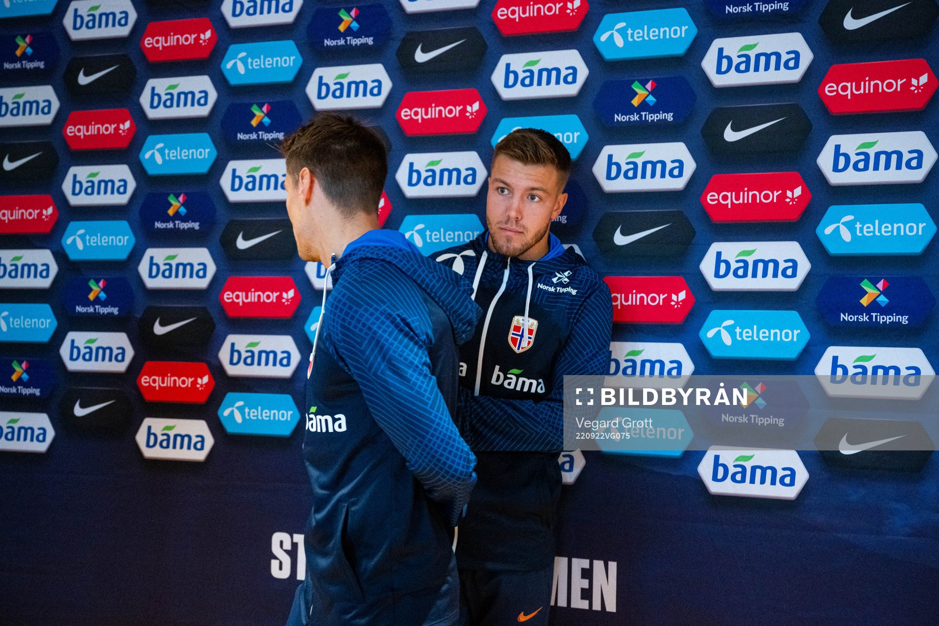 Fredrik André Bjørkan of the Norwegian national football