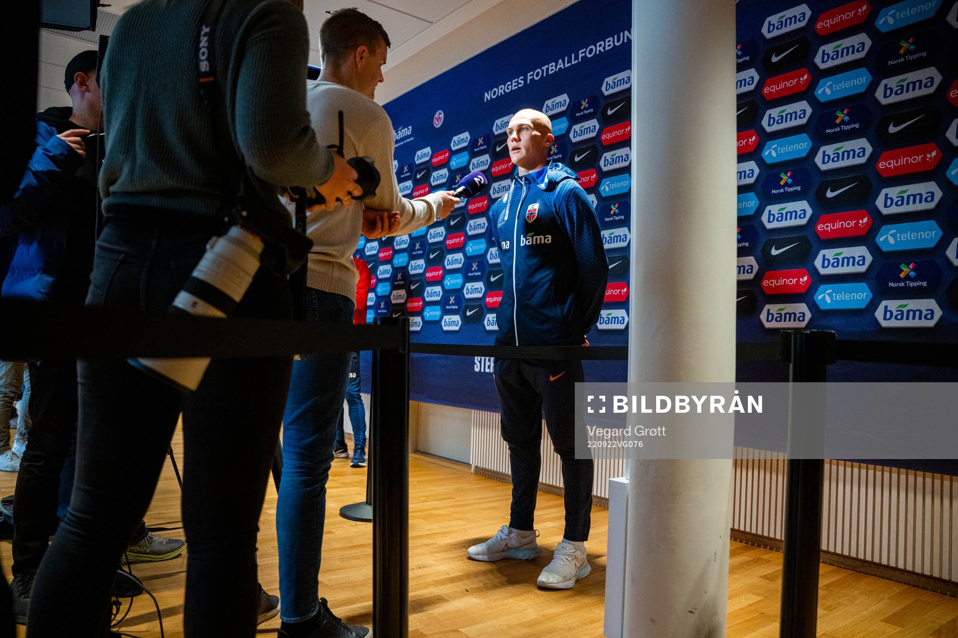 Leo Skiri Østigård of the Norwegian national football team