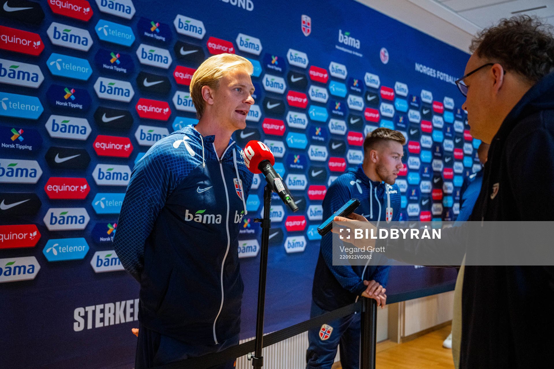 Morten Thorsby of the Norwegian national football team is