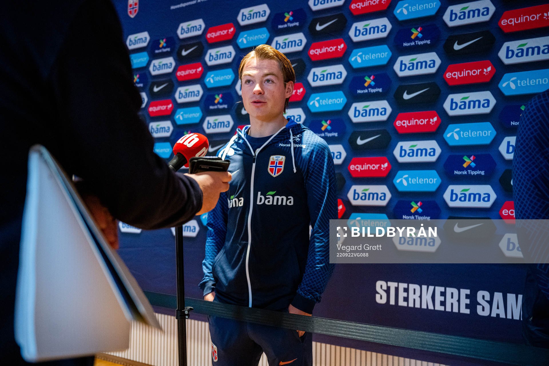 Patrick Berg of the Norwegian national football team