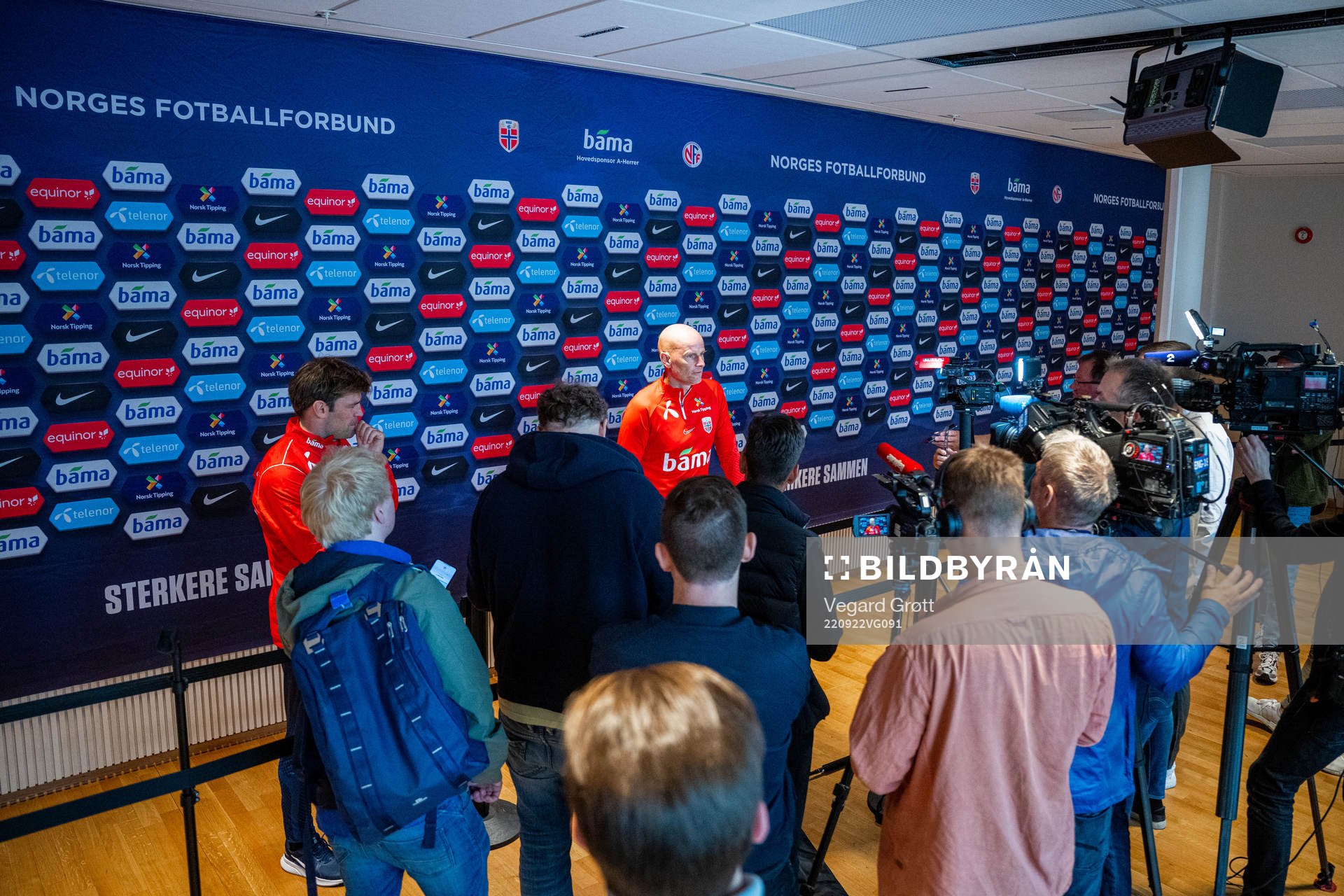 Ståle Solbakken, head coach of the Norwegian national