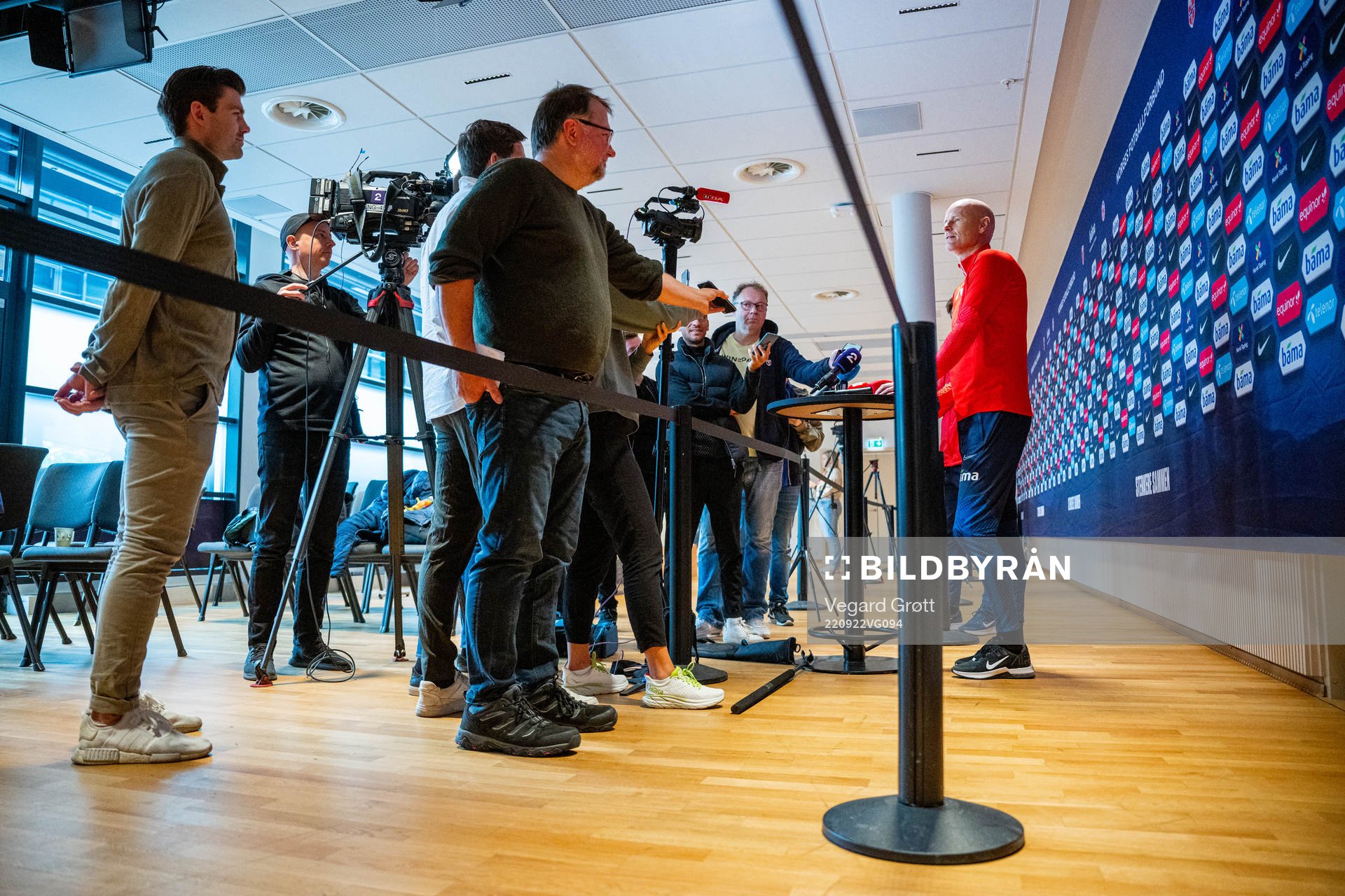 Ståle Solbakken, head coach of the Norwegian national
