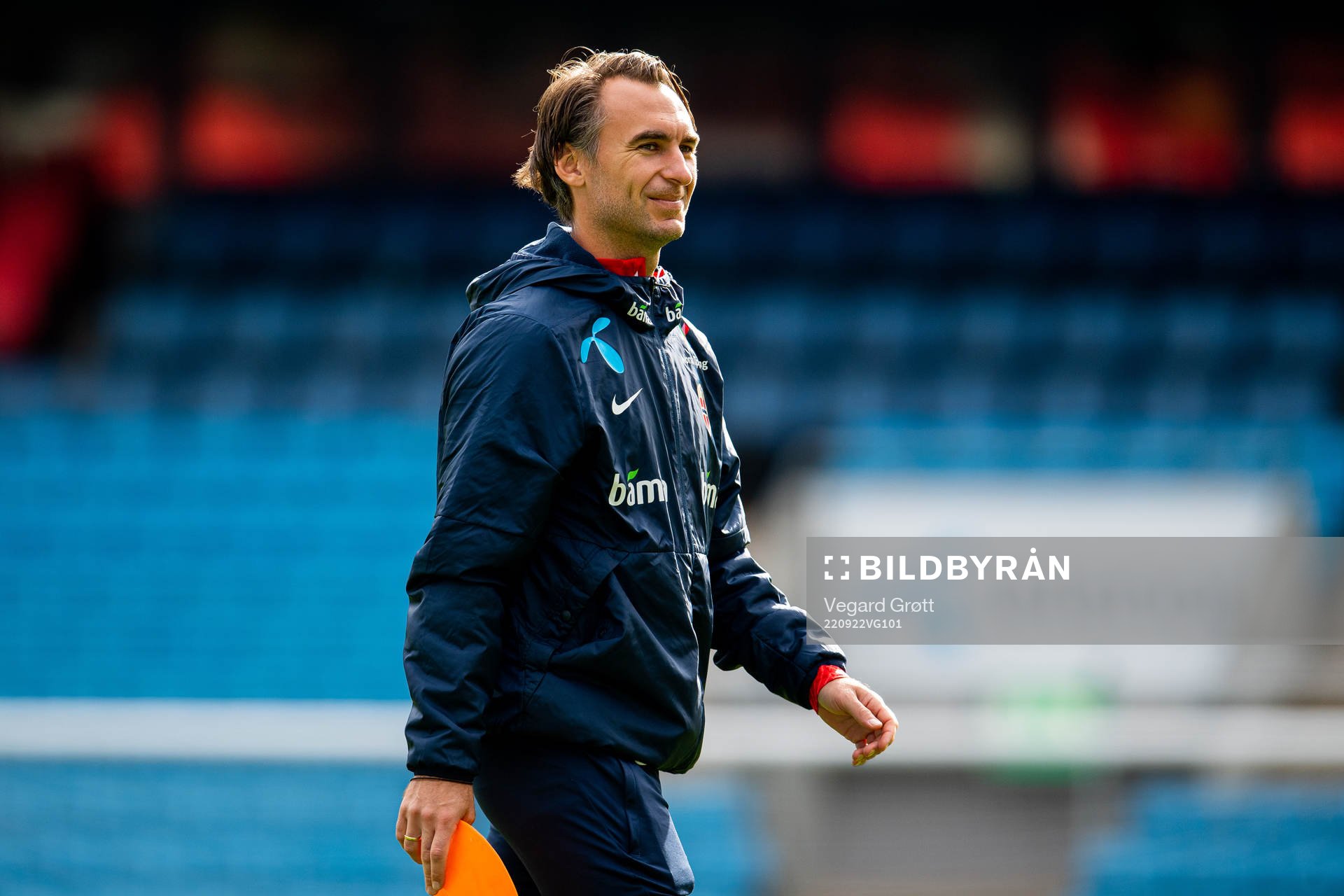 Sigurd Ertsås, kit manager of the Norwegian national
