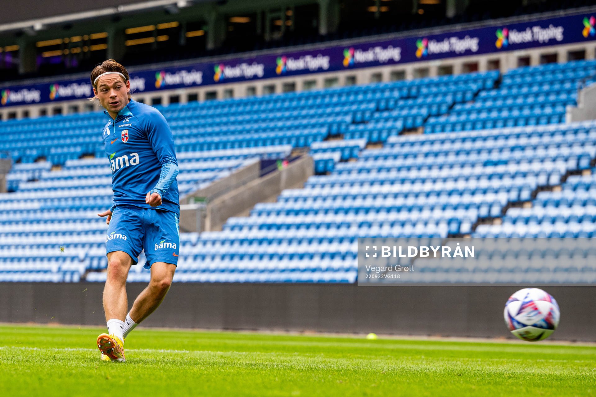 Patrick Berg of the Norwegian national football team