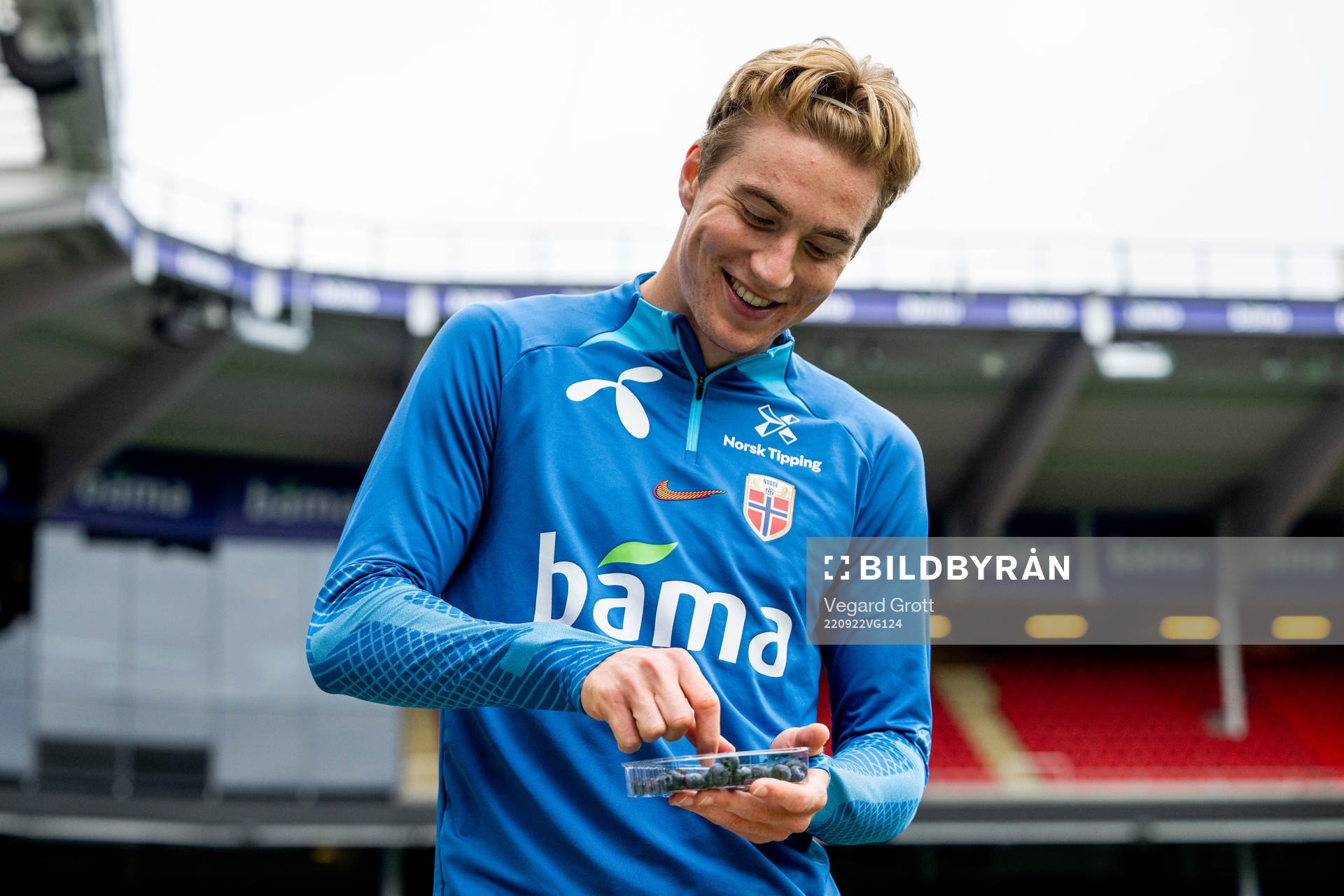 Kristian Thorstvedt of the Norwegian national football team