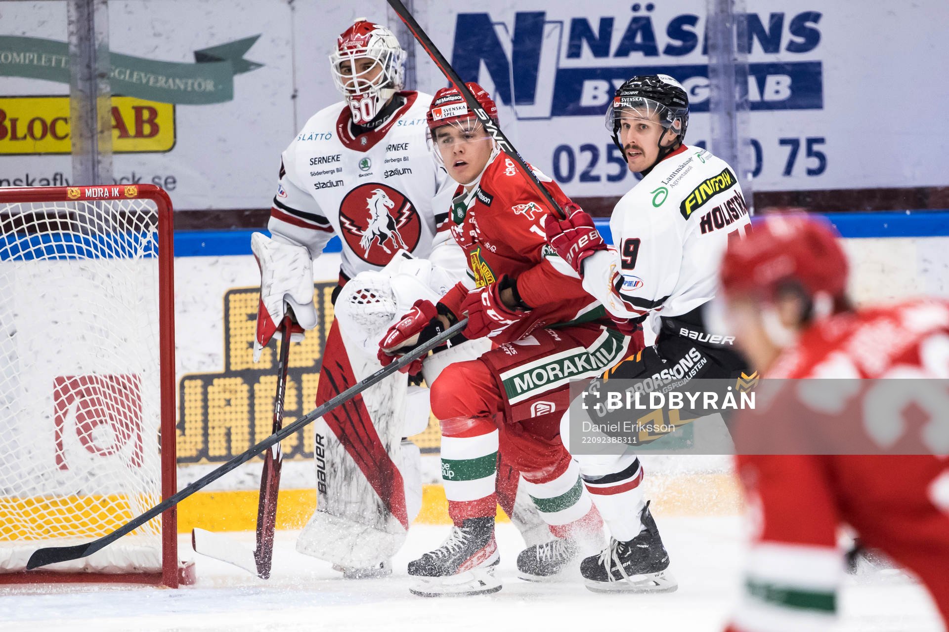 Moras Kevin Hancock och Vita Hästens Jens Holmström