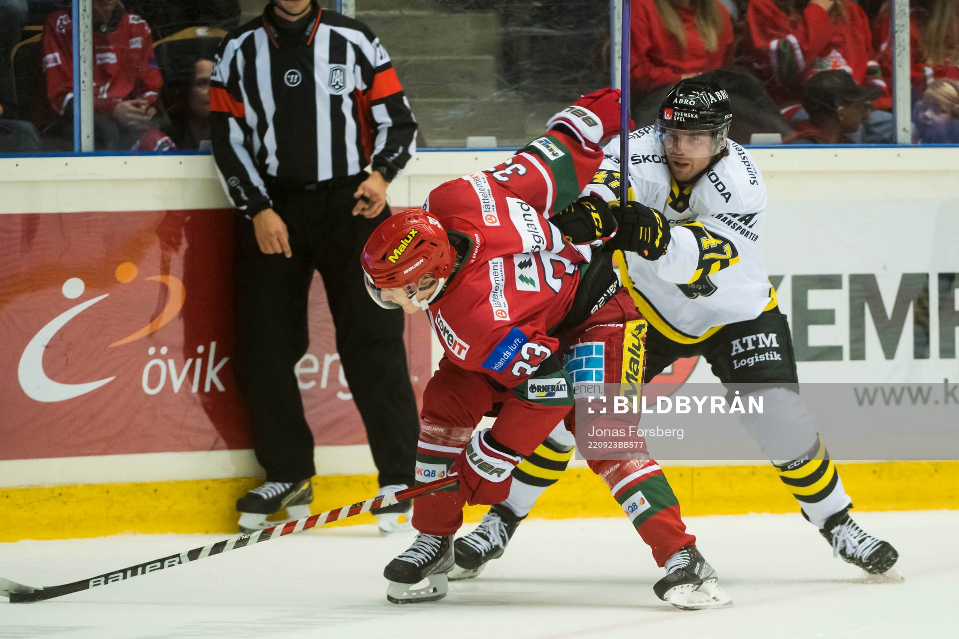 Modos Daniel Mannberg och AIKs Eric Norin