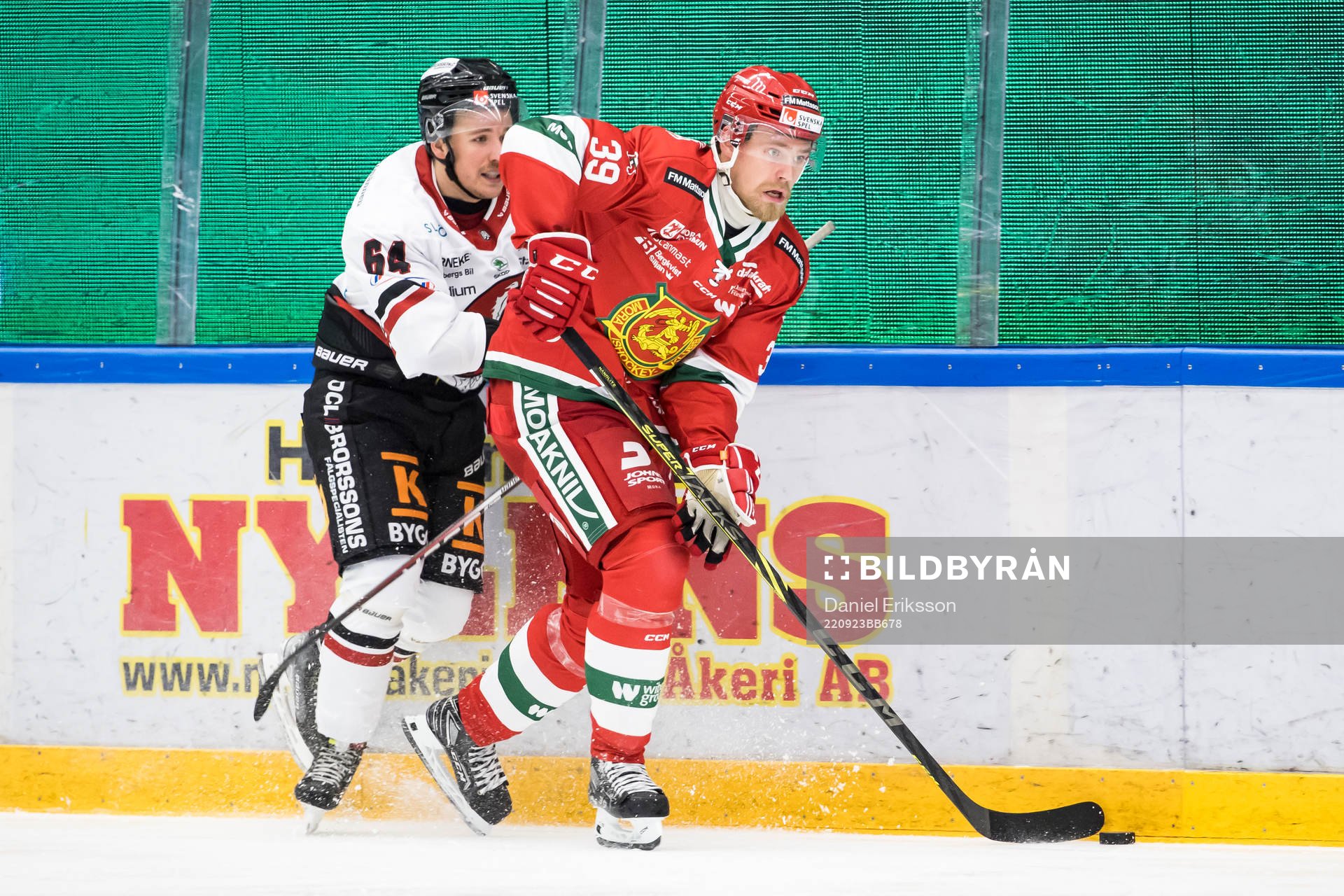 Vita Hästens Rasmus Kahilainen och Moras Kristoffer