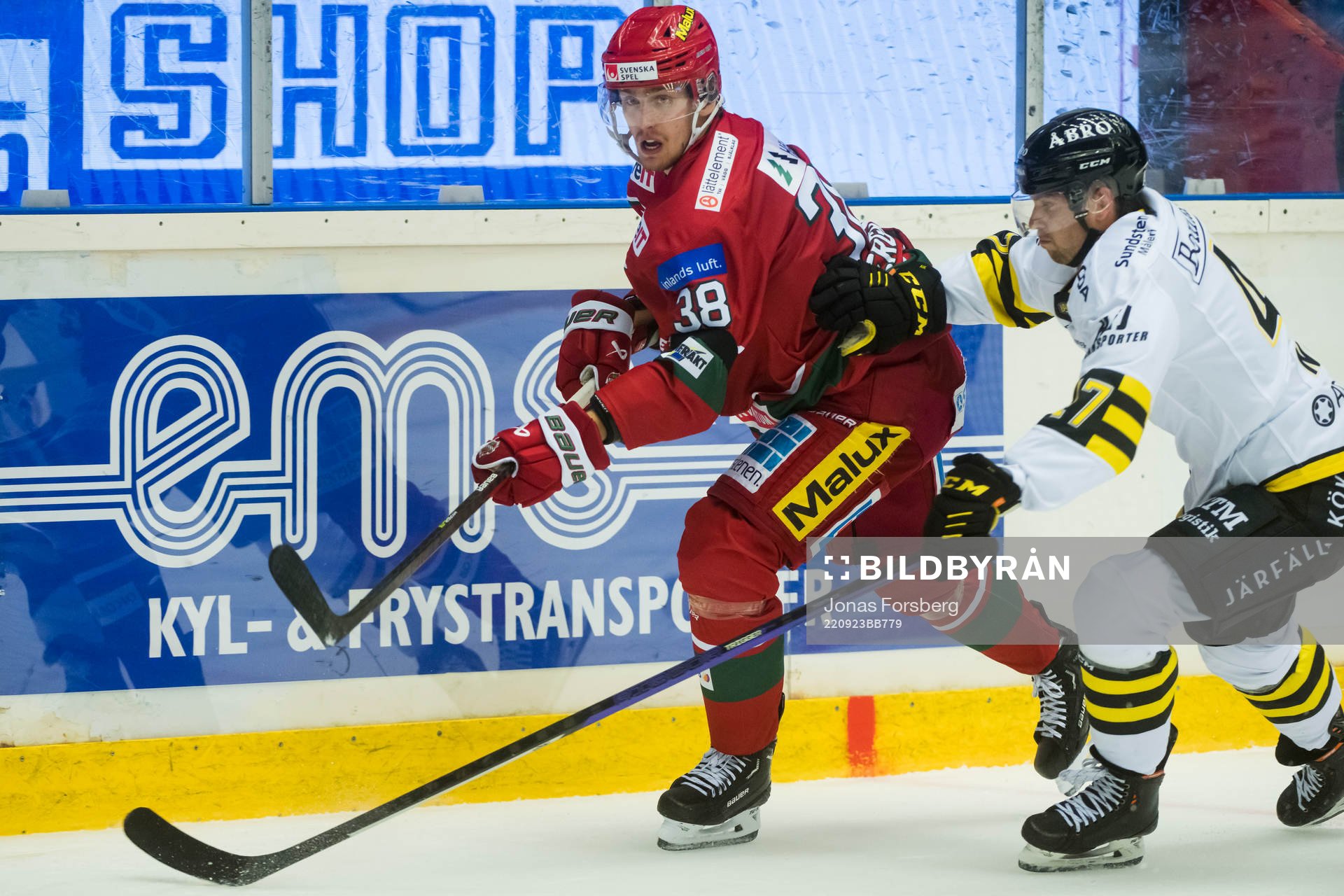 Modos Johan Södergran och AIKs Eric Norin