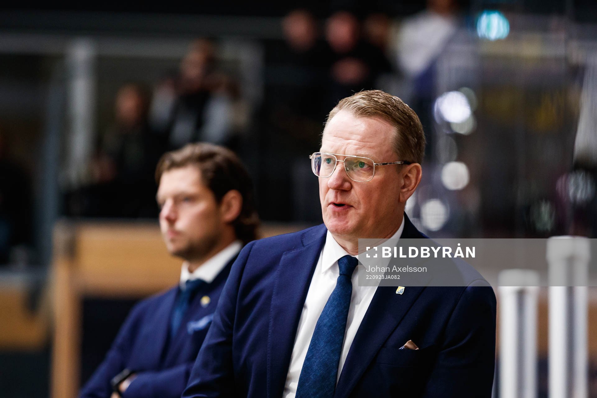 Södertäljes tränare Magnus Bogren