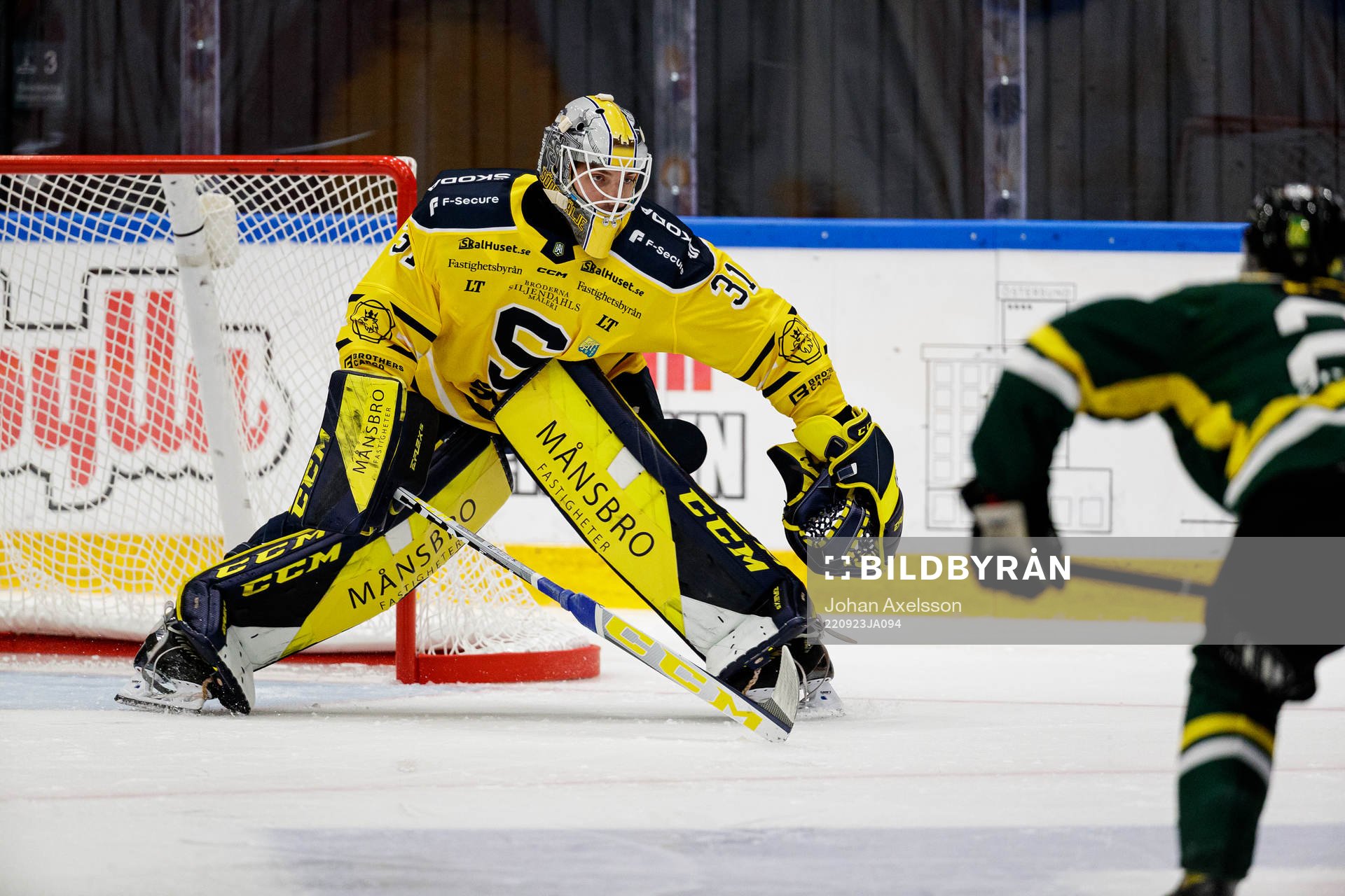 Södertäljes målvakt Nikita Tolopilo