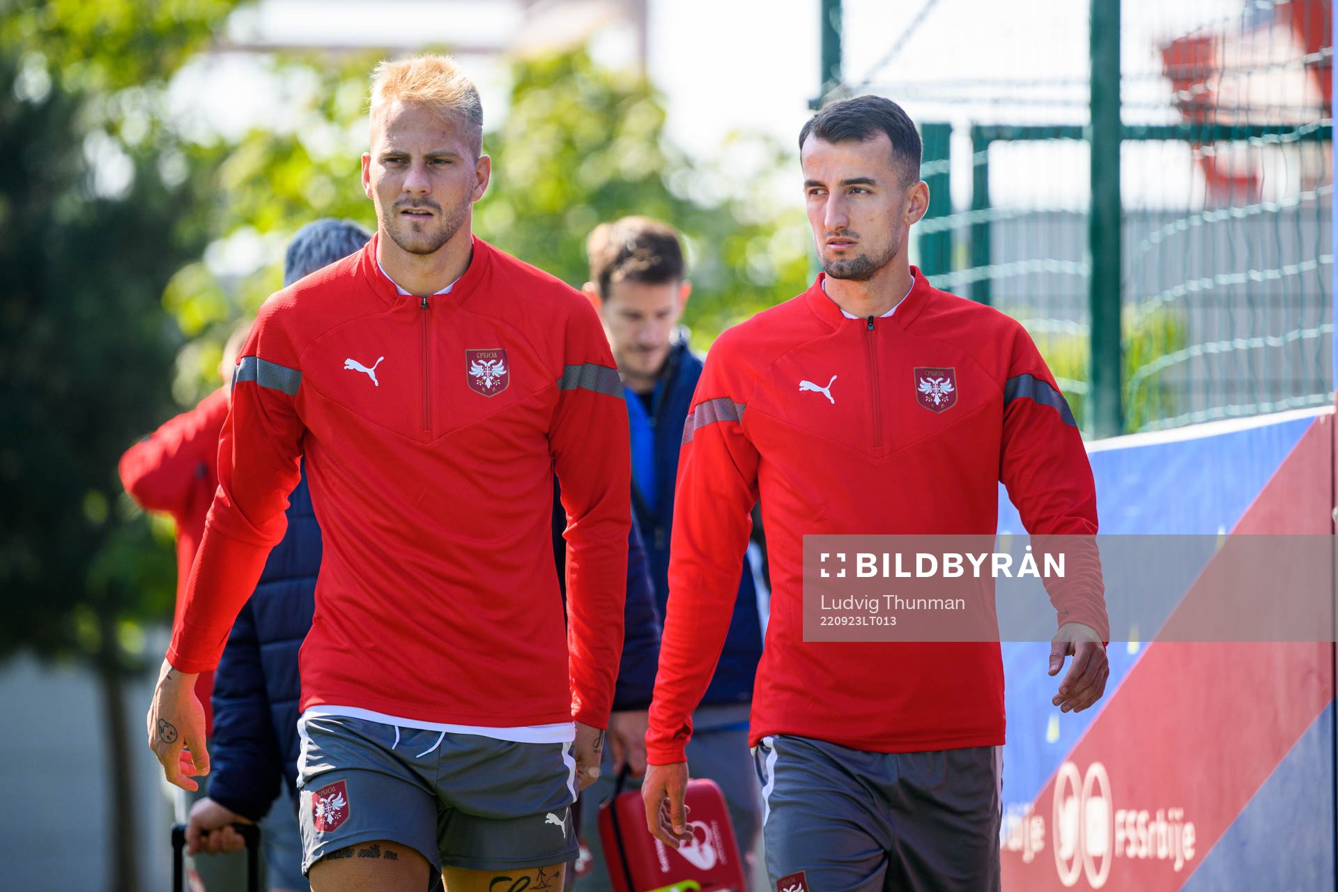 Uros Racic and Erhan Masovic