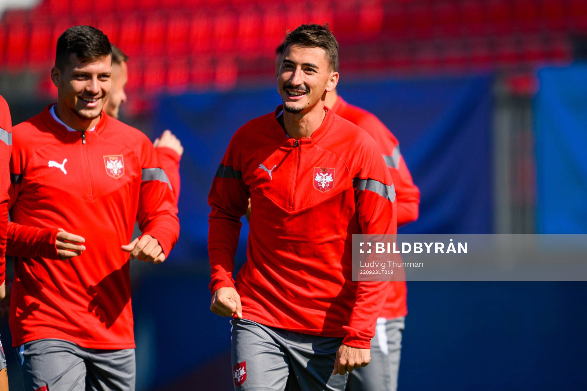 Filip Duricic and Luka Jovic