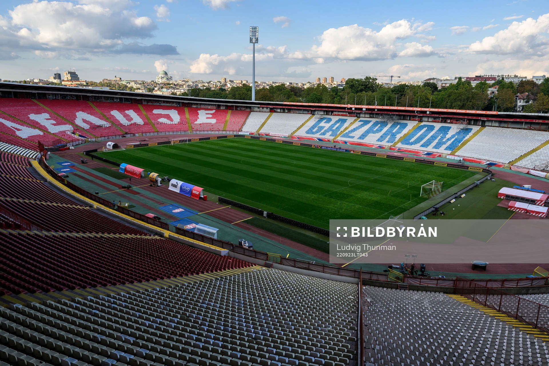 General view of Stadion Rajko Mitic