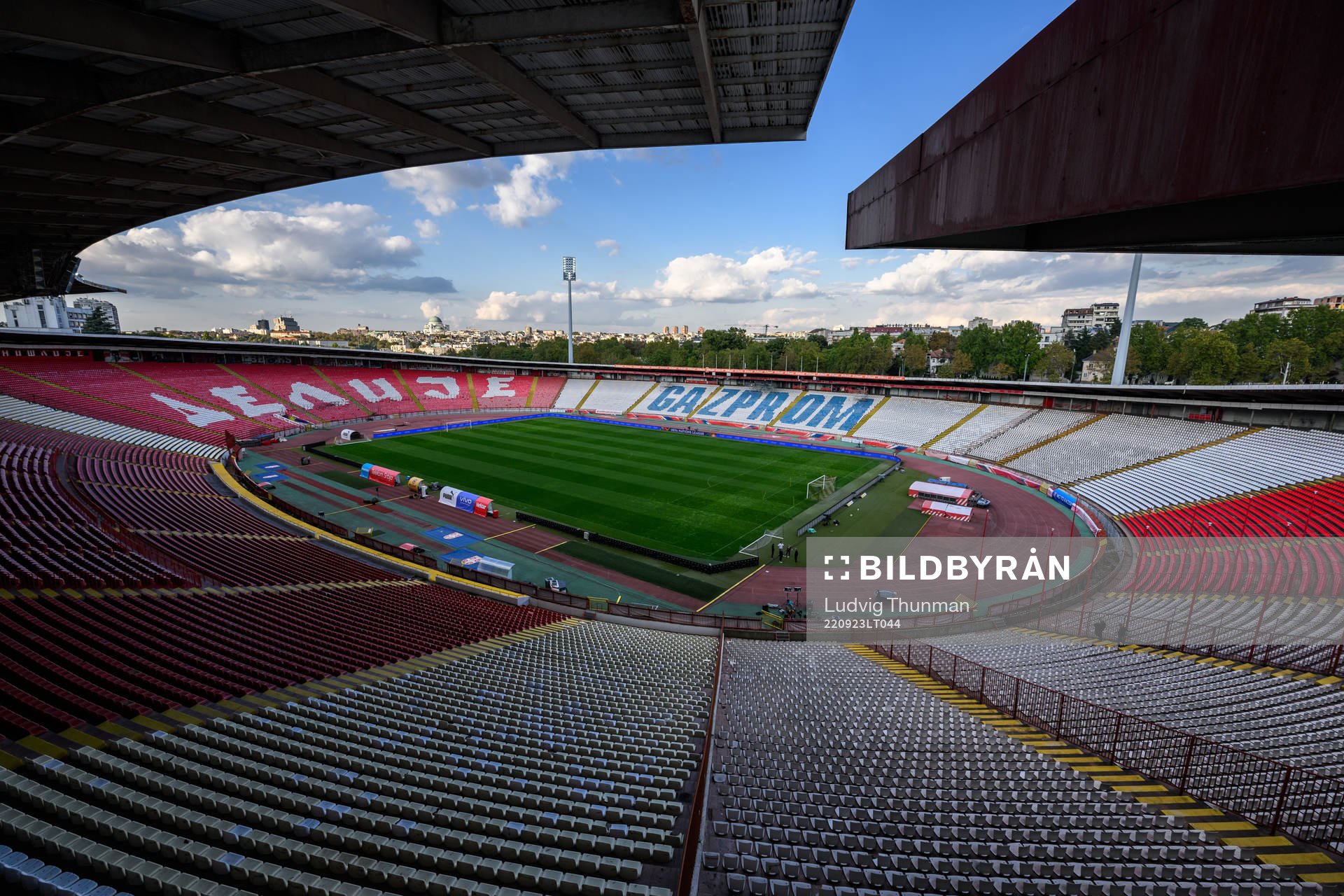 General view of Stadion Rajko Mitic